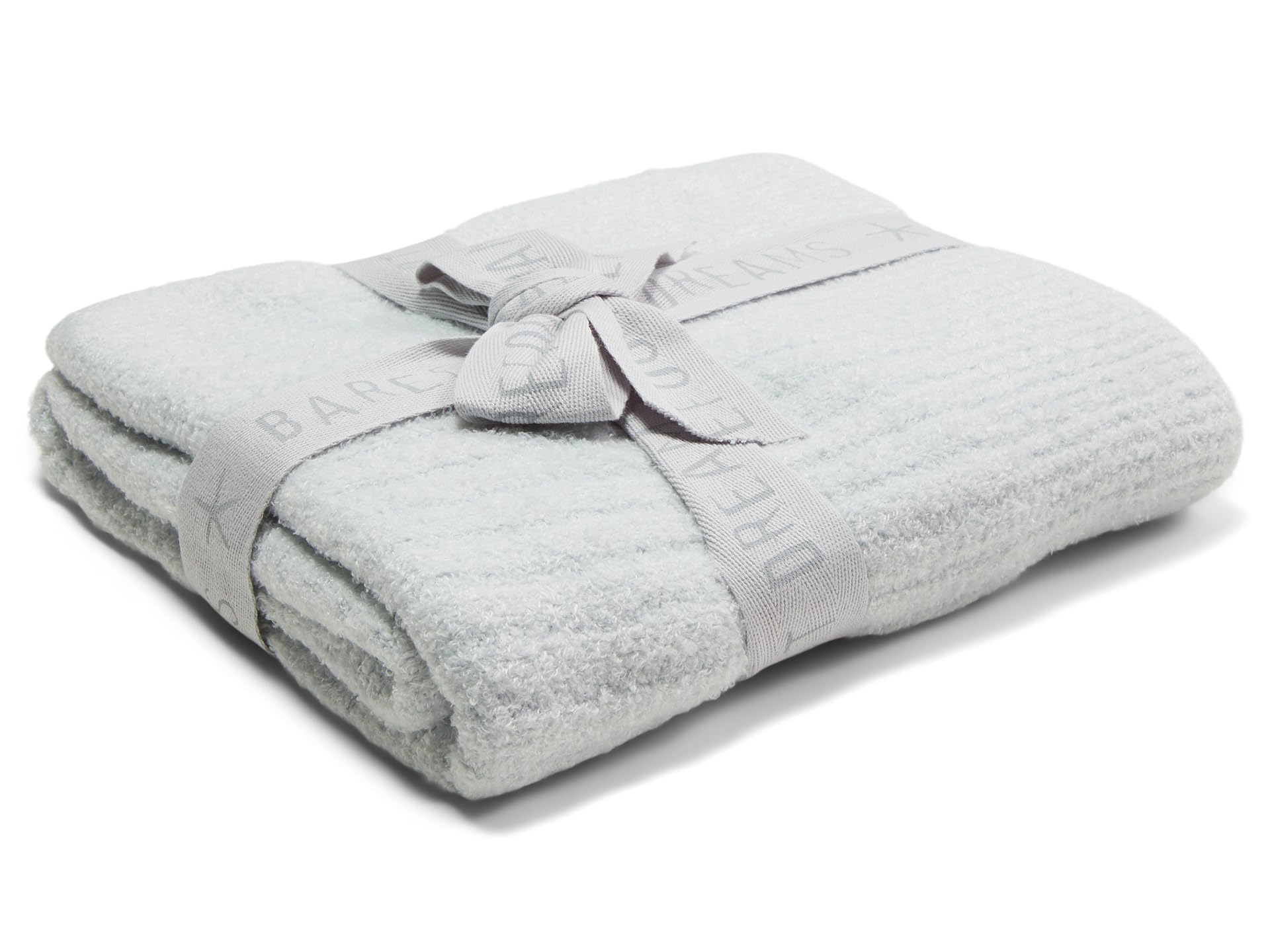Barefoot Dreams CozyChic Lite Baby Receiving Blanket, Moonbeam, 30"x30"
