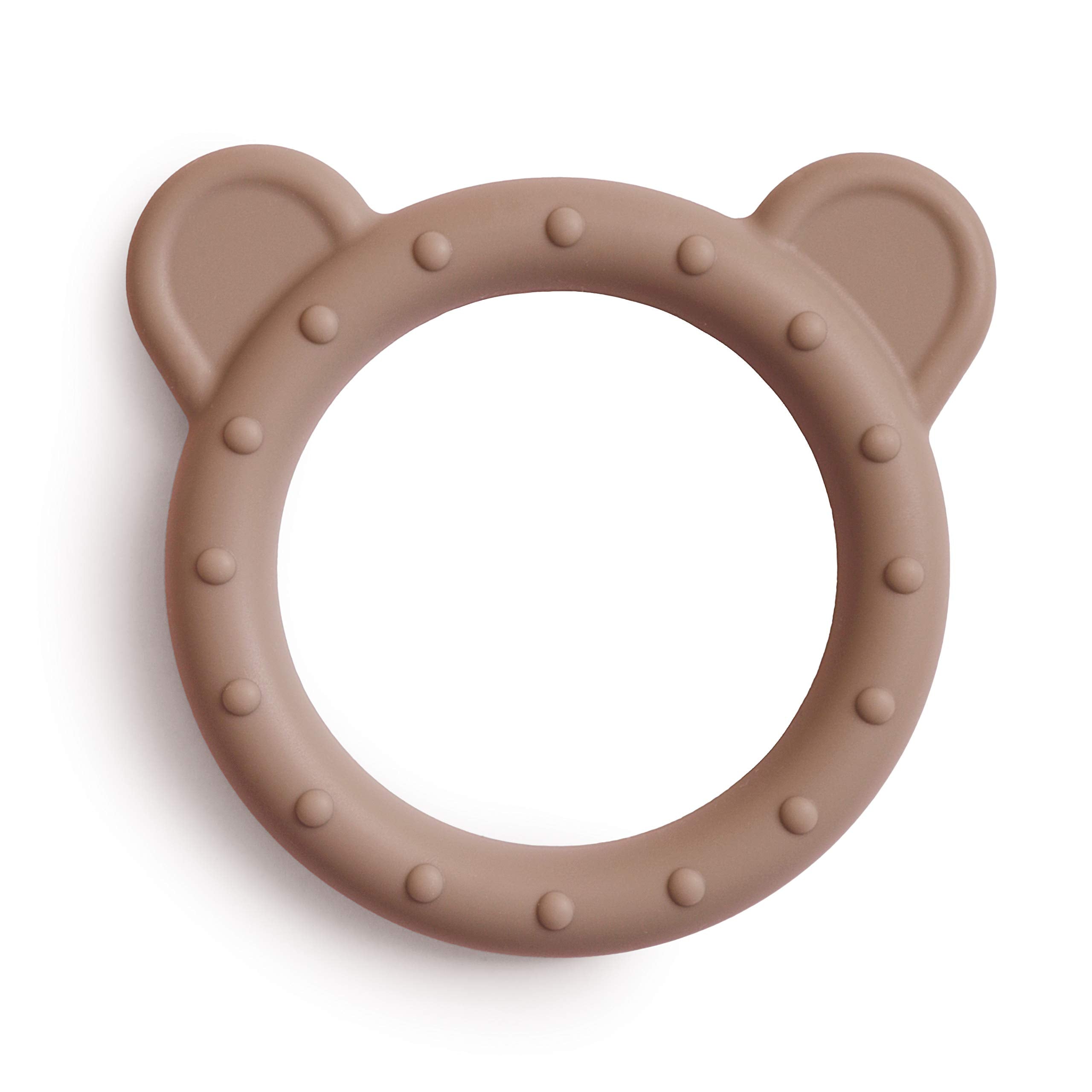 mushie Silicone Baby Teether Toy | Bunny