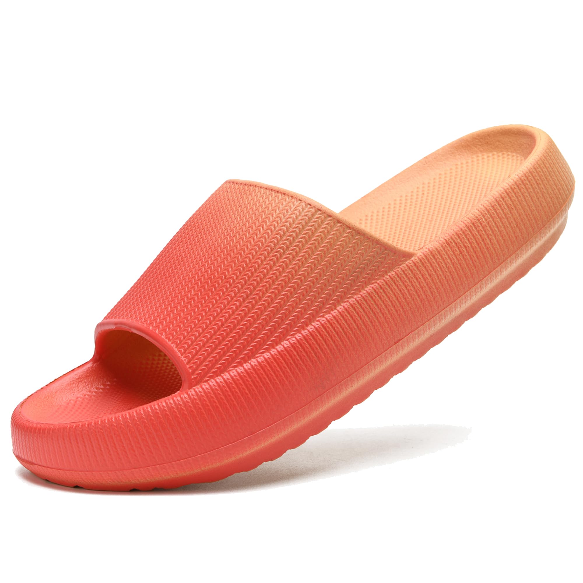 rosyclo Cloud Slippers for Women and Men, Pillow House Slippers Shower Shoes Indoor Slides Bathroom Sandals, Ultimate Comfort, Lightweight, Thick Sole, Non-Slip, Easy to Clean