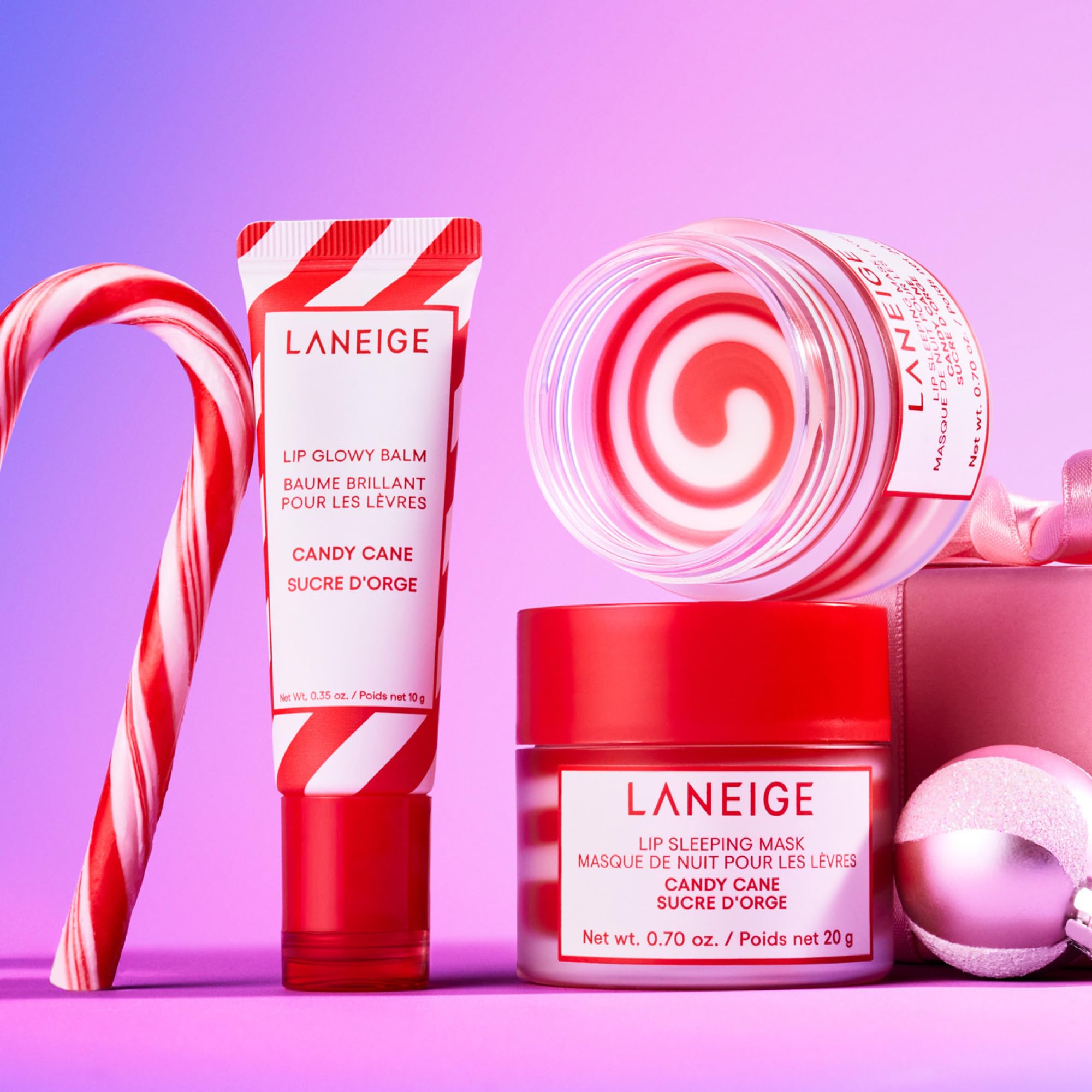 LANEIGE Lip Glowy Balm Hydrate, Glossy, Lightweight, Moisturize & Tint with Shea Butter