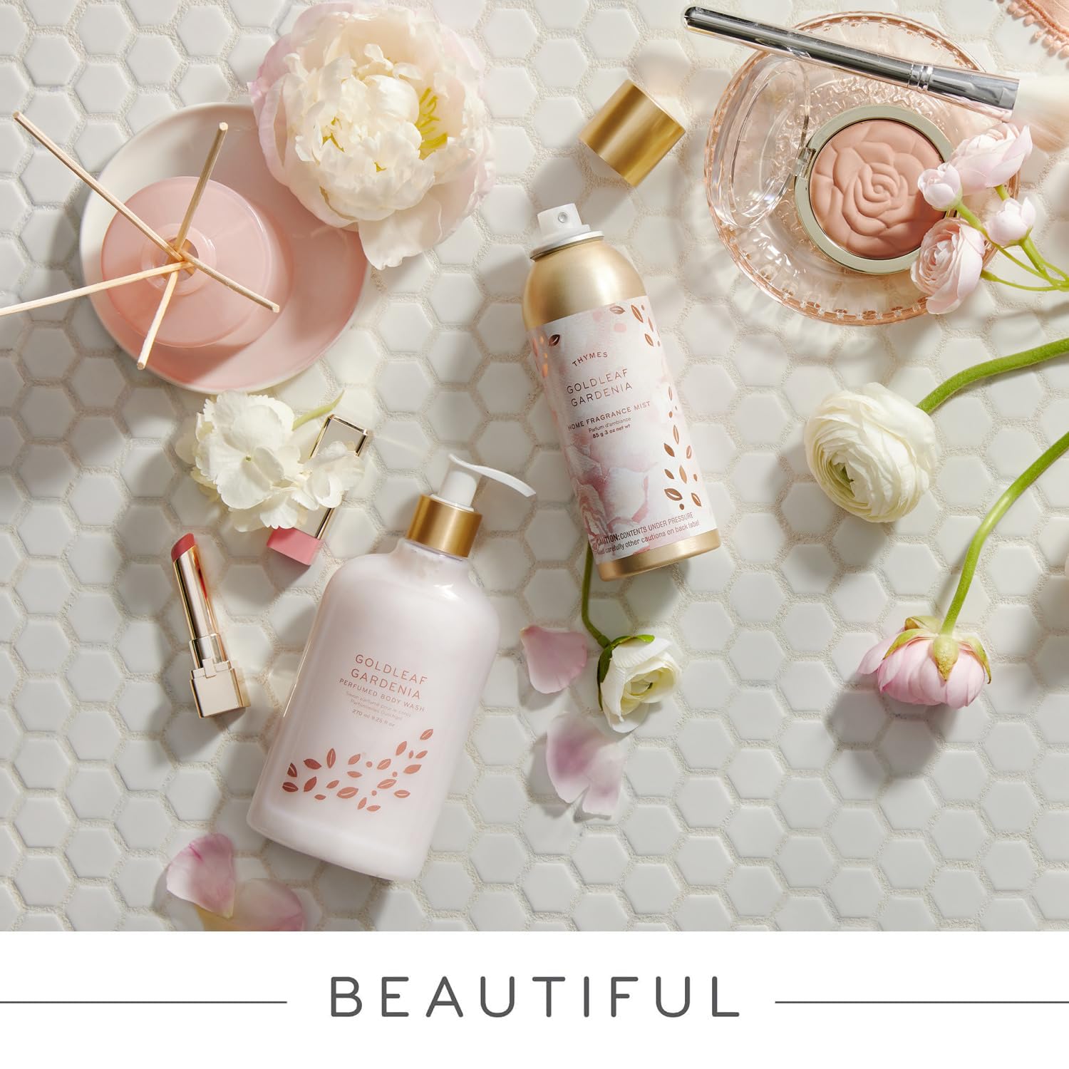Thymes Bubble Bath - 11.5 Fl Oz - Goldleaf Gardenia