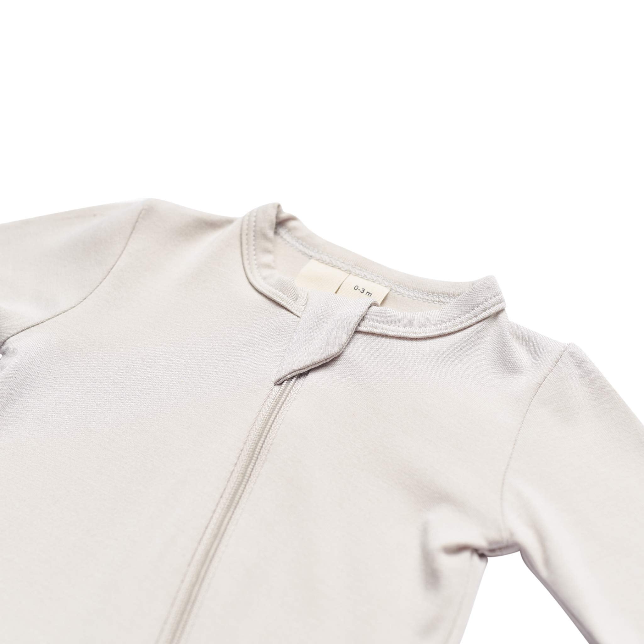 KYTE BABY Zippered Rompers, Unisex, Rayon Made from Bamboo (0-24 Months