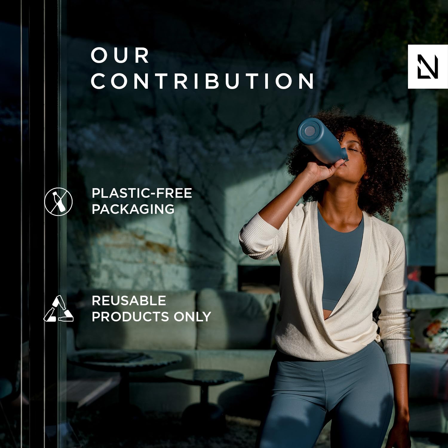 LARS NYSØM Electric Salt and Pepper Grinder Set I Automatic Salt and Pepper Mills with Adjustable Ceramic Grinder I USB Rechargeable Electric Spice Grinder Set (Almond Beige)