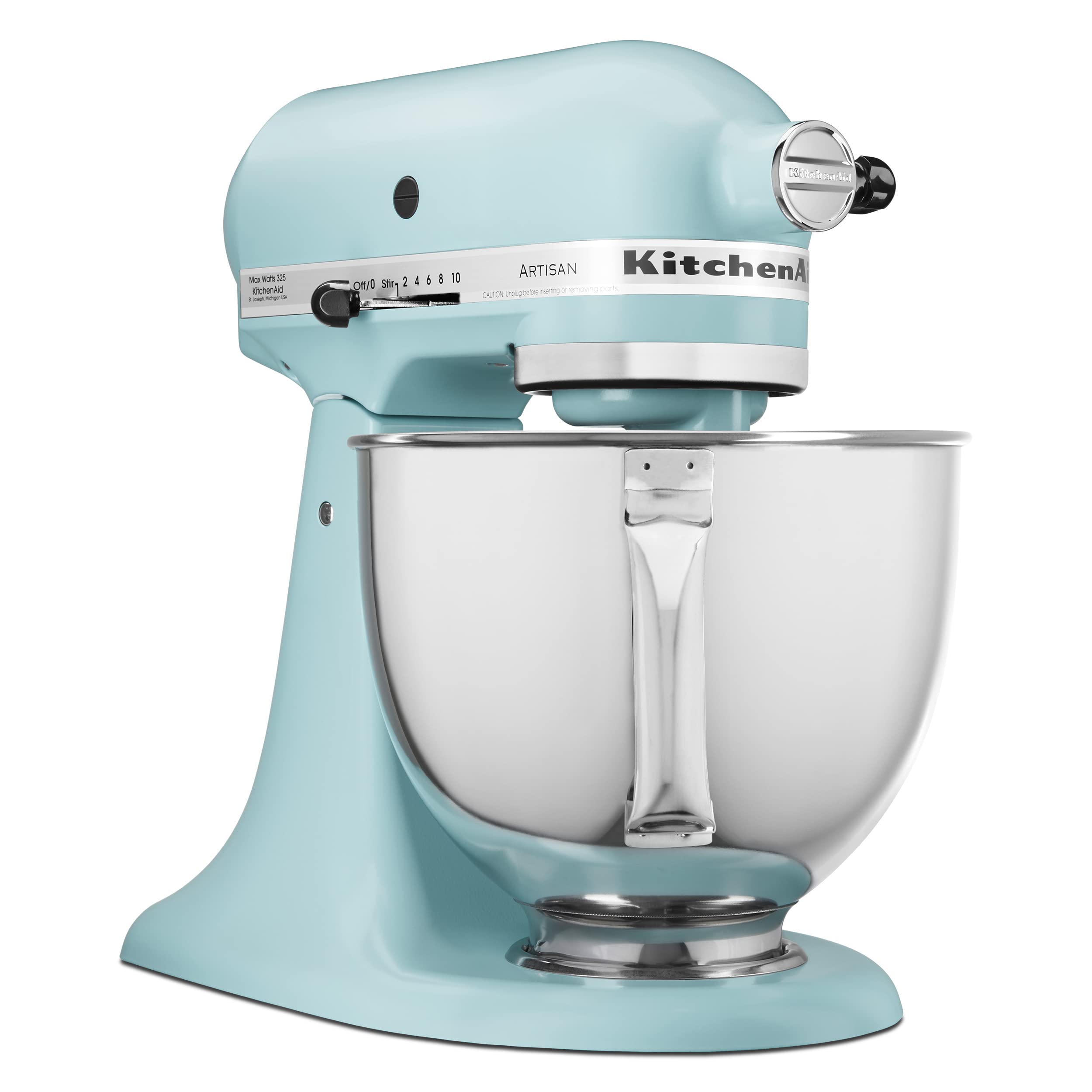 KitchenAid Artisan Series 5-Quart Tilt-Head Stand Mixer, Almond Cream, KSM150PSAC