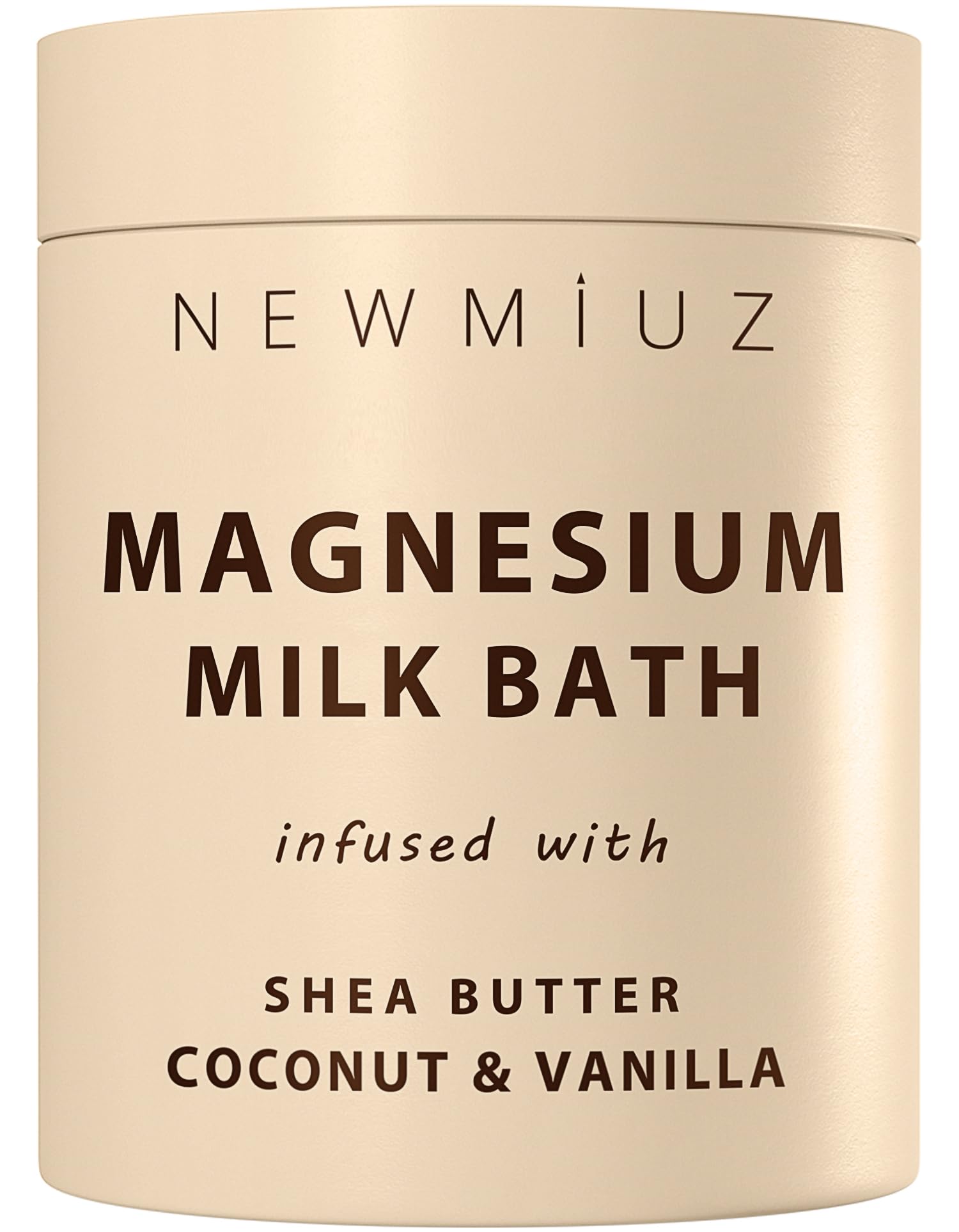 Creamy Magnesium Milk Bath Soak Powder Moisturize Soften Skin Coconut Vanilla Shea Butter Luxury Spa Bath Salt Mother&