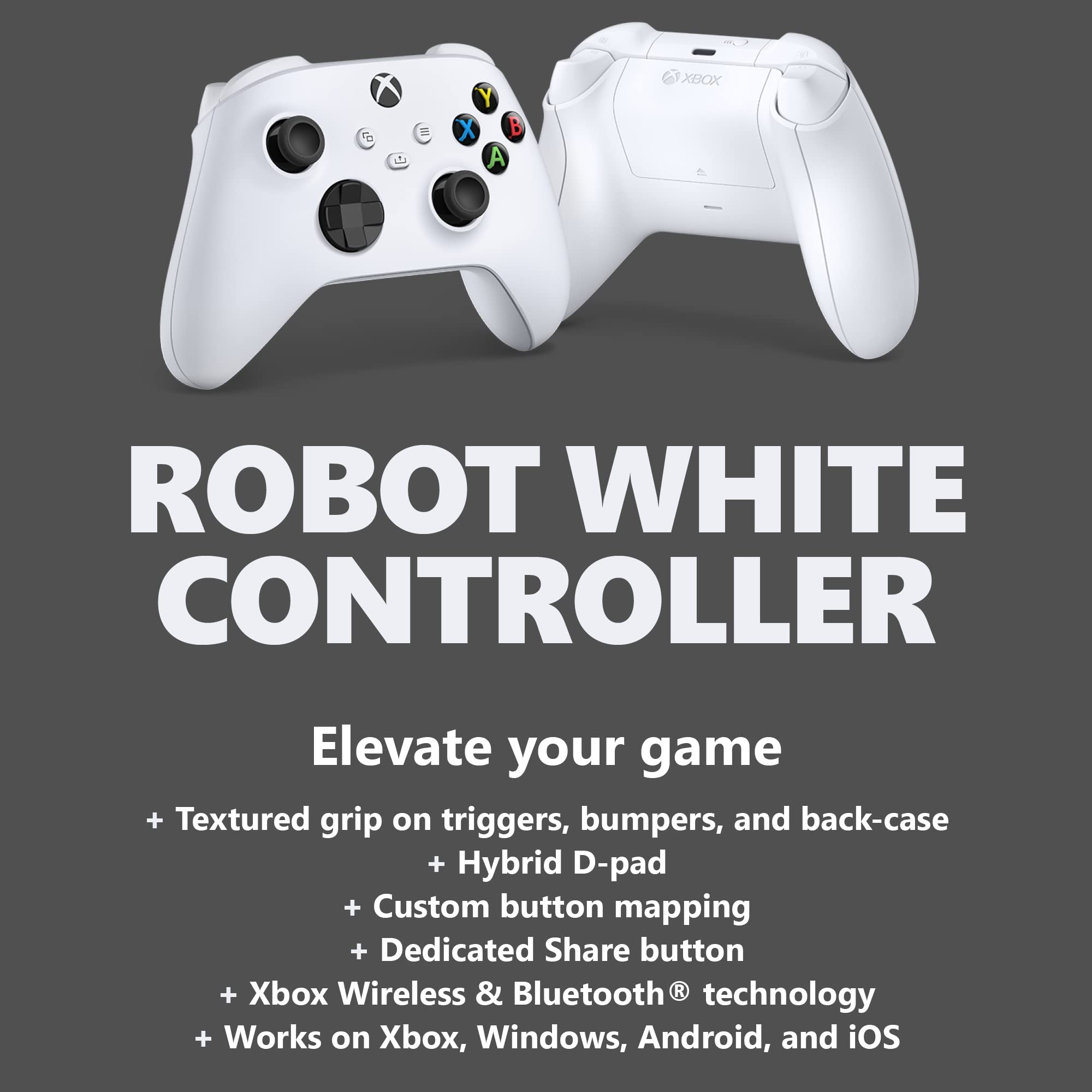 Xbox Elite Wireless Gaming Controller Series 2 – Black – Xbox Series X|S, Xbox One, Windows PC, Android, and iOS - Elite Series 2 Black Edition