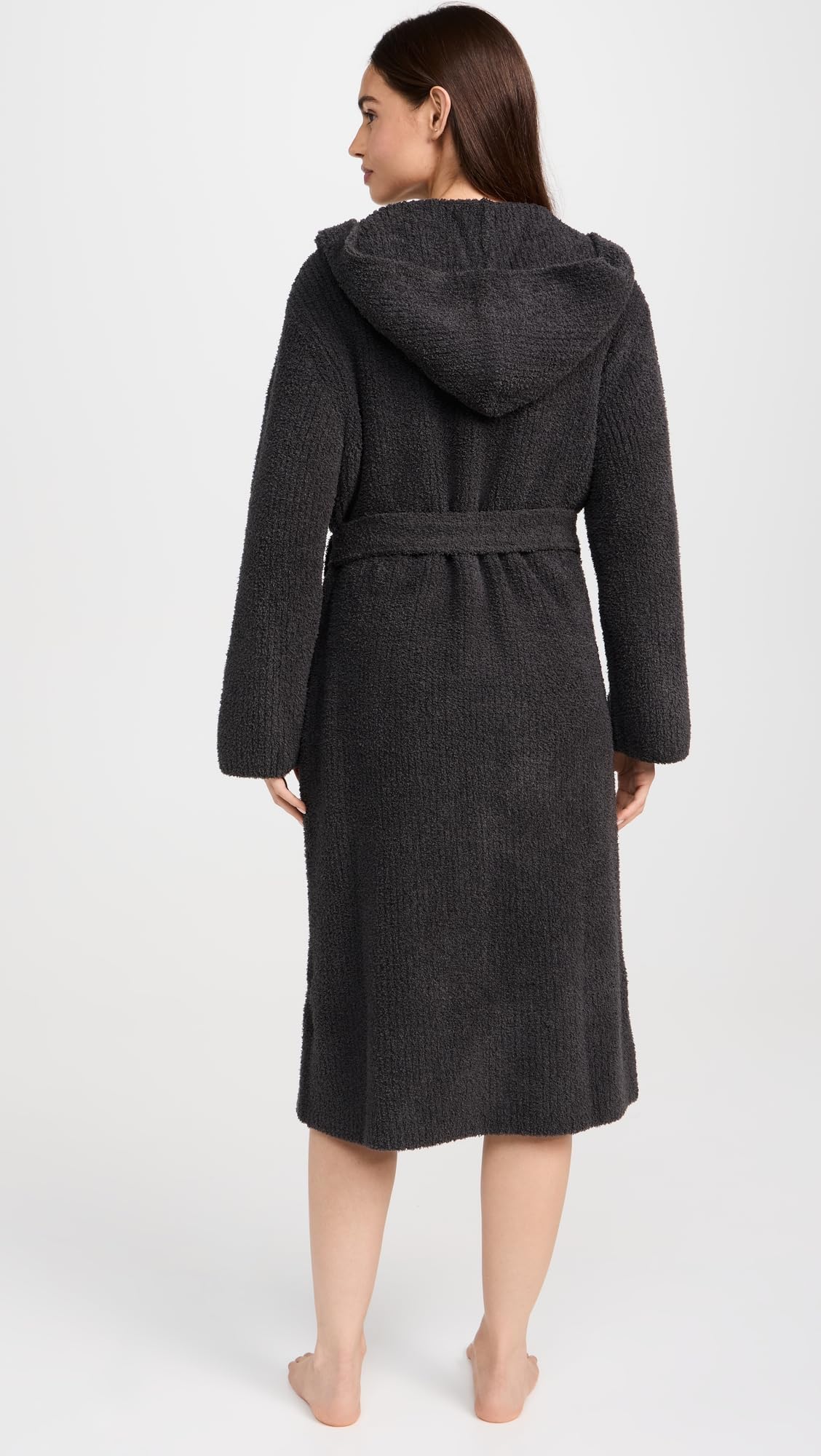 Barefoot Dreams CozyChic Ribbed Hooded Robe