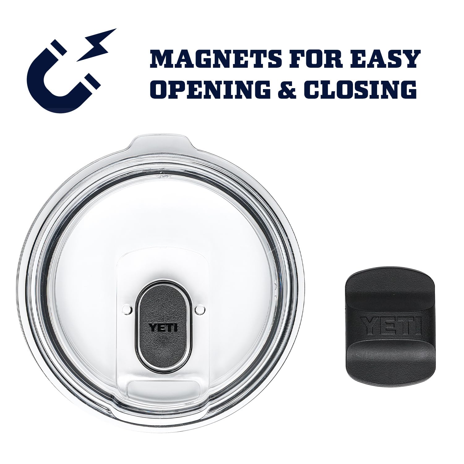 YETI Rambler 10 oz Stackable Mug, Vacuum Insulated, Stainless Steel with MagSlider Lid