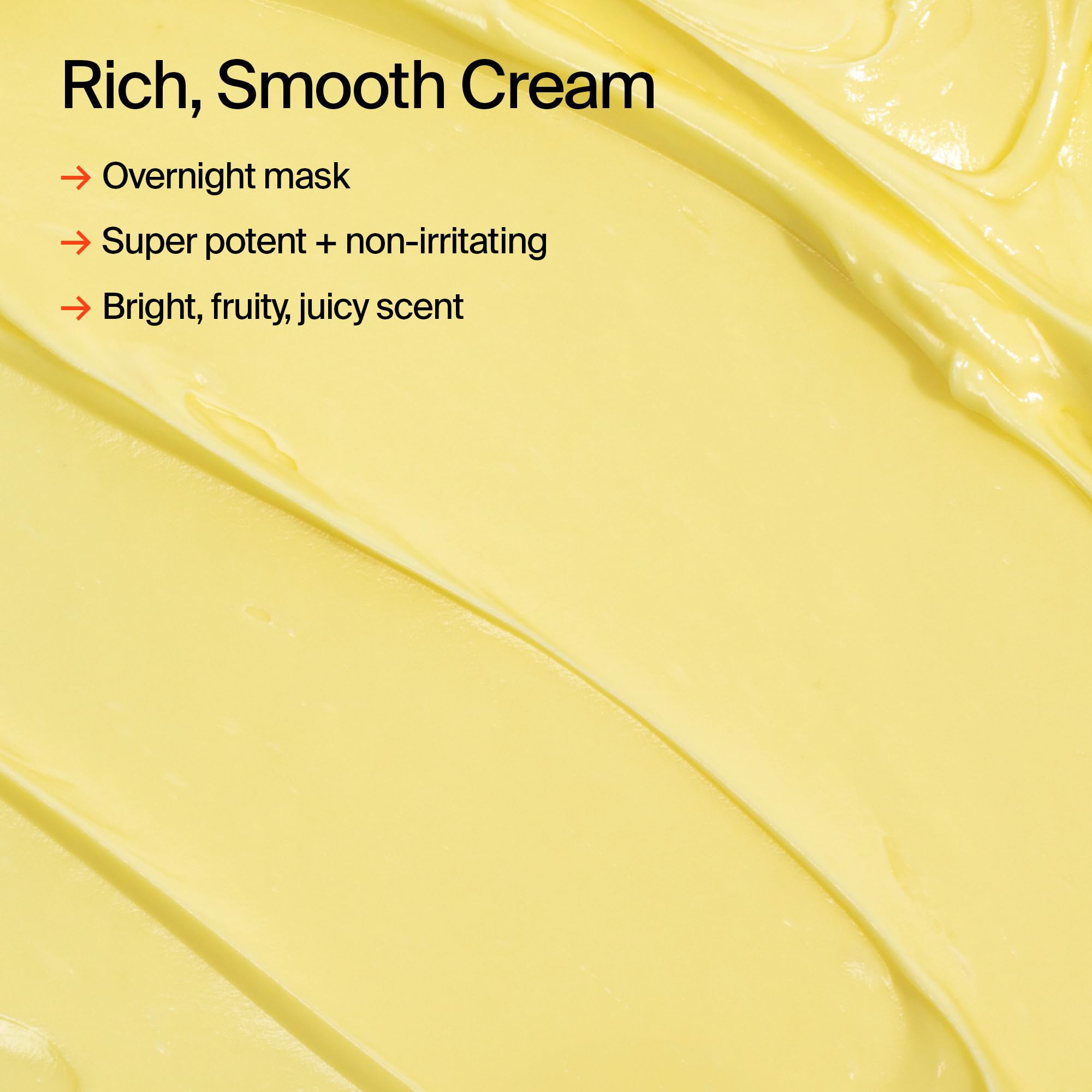 YTTP Hydrate + Glow Dream Overnight Face Mask - Brightening Skin Care Cream & Moisturizing Facial Mask with Hyaluronic Acid, Vitamin C & Squalane Oil for Even Skin Tone - Vegan Skincare (2oz)
