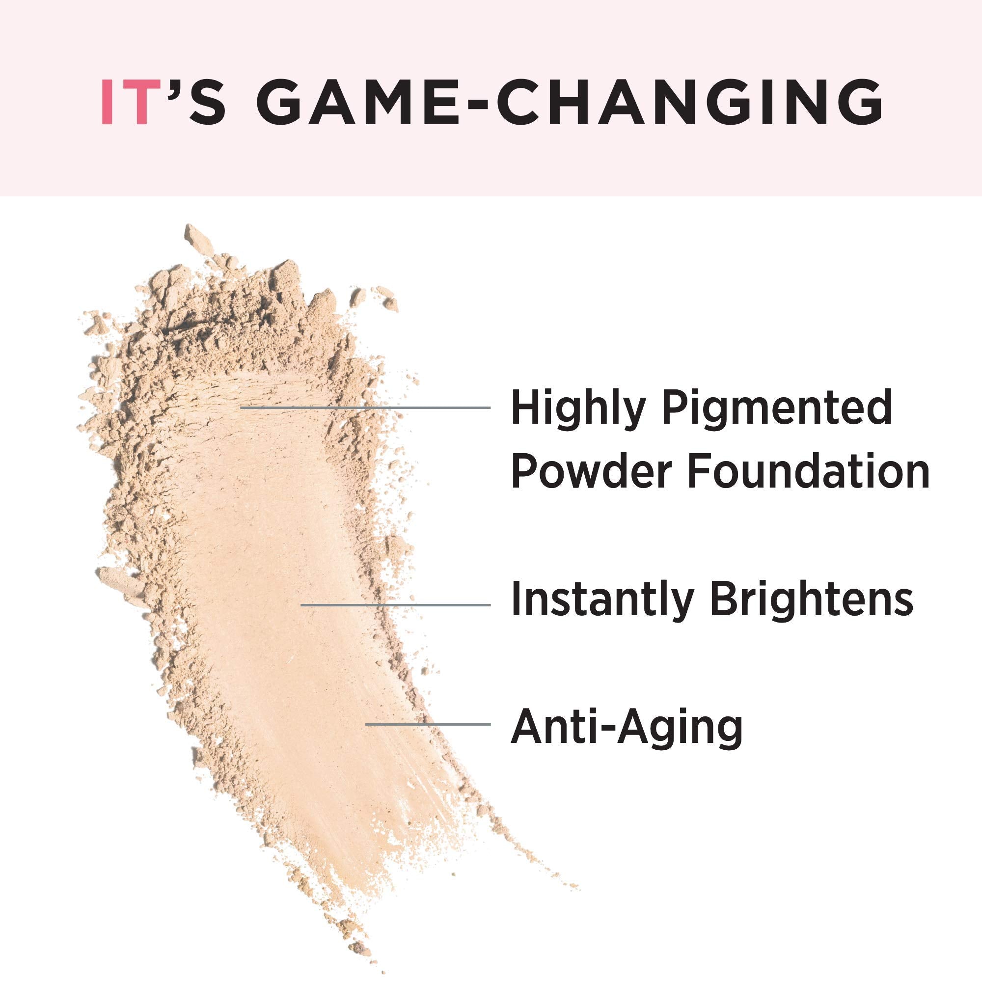 IT Cosmetics Celebration Foundation Illumination - Full-Coverage, Anti-Aging Powder Foundation - Blurs Pores, Wrinkles & Imperfections - 0.3 oz