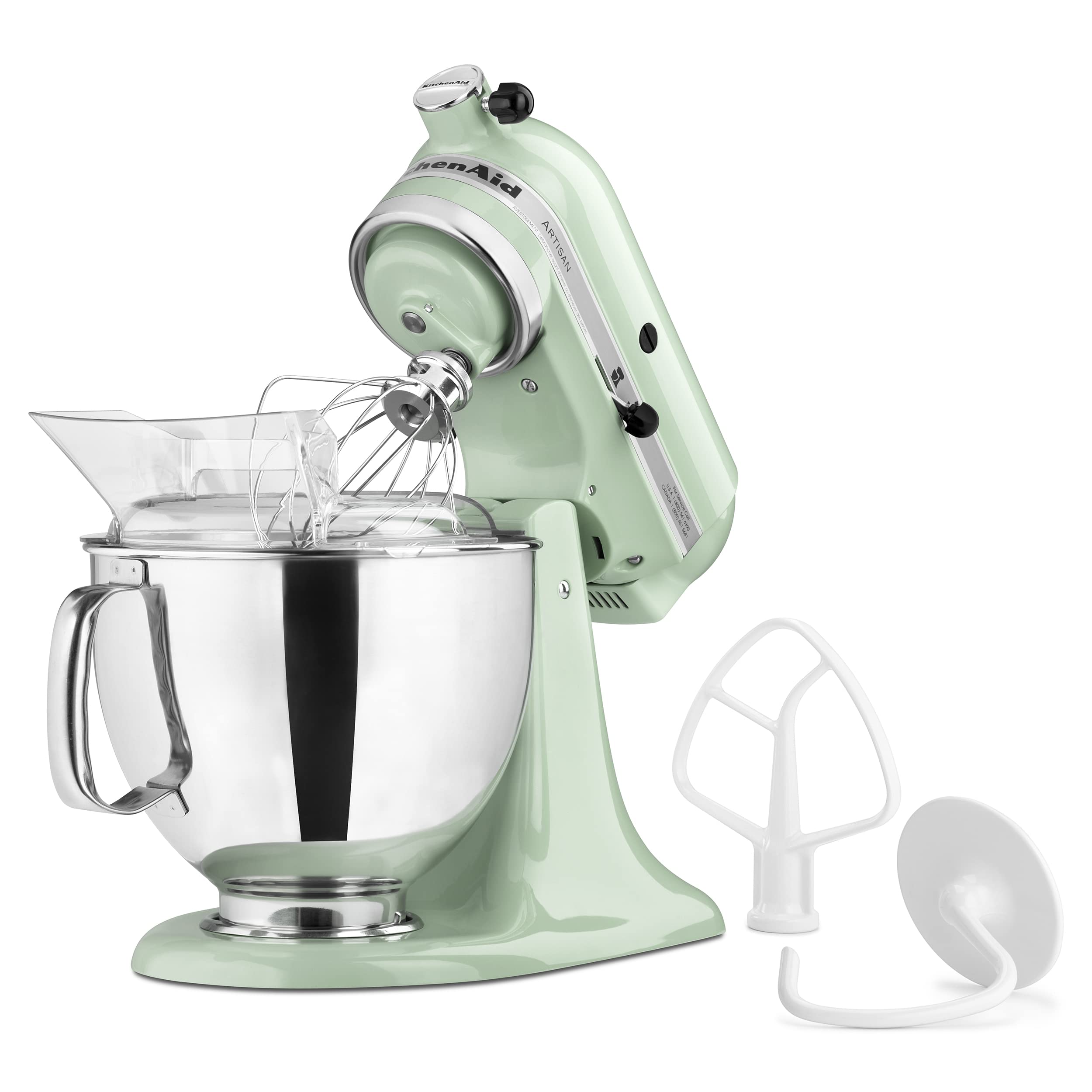 KitchenAid Artisan Series 5-Quart Tilt-Head Stand Mixer, Almond Cream, KSM150PSAC