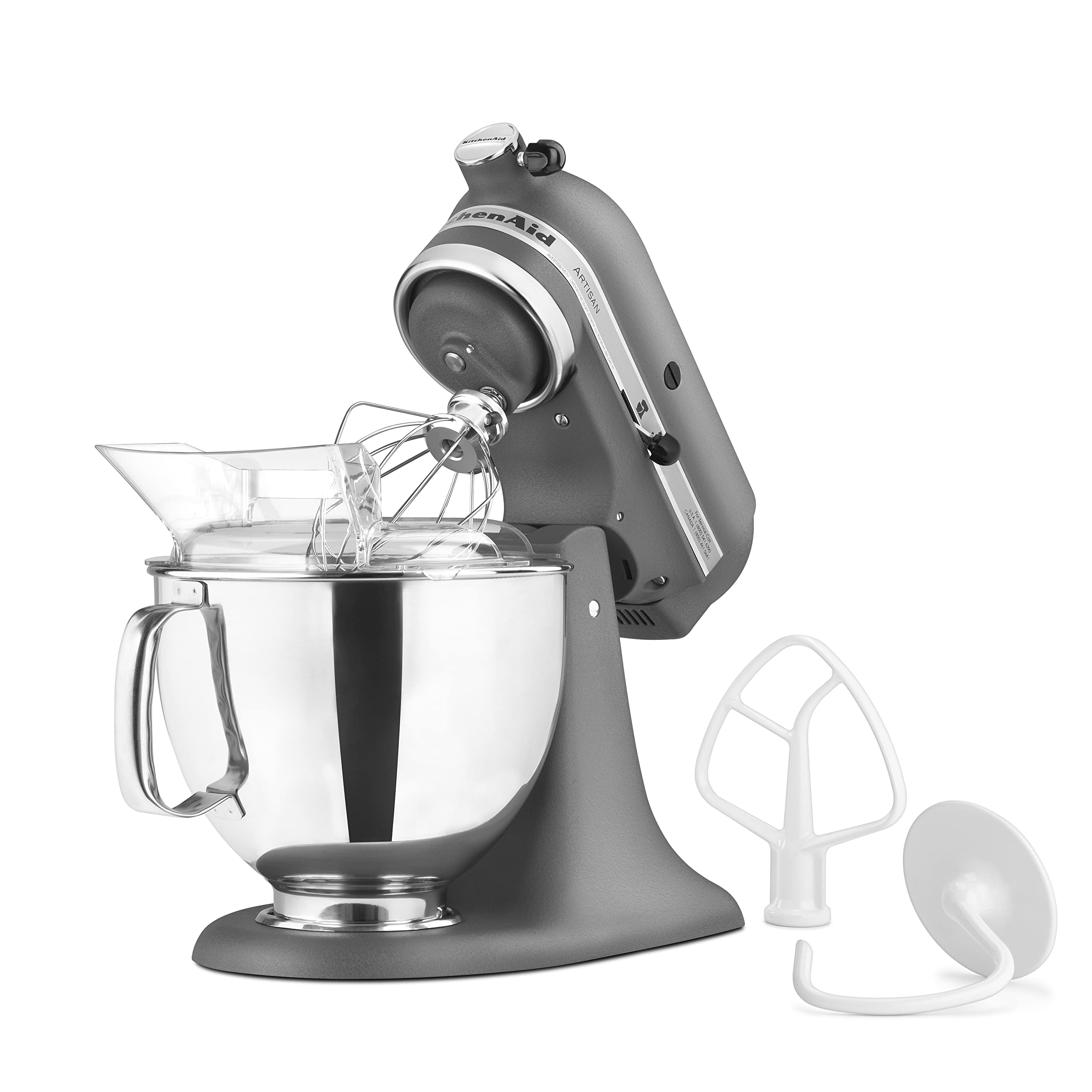 KitchenAid Artisan Series 5-Quart Tilt-Head Stand Mixer, Almond Cream, KSM150PSAC