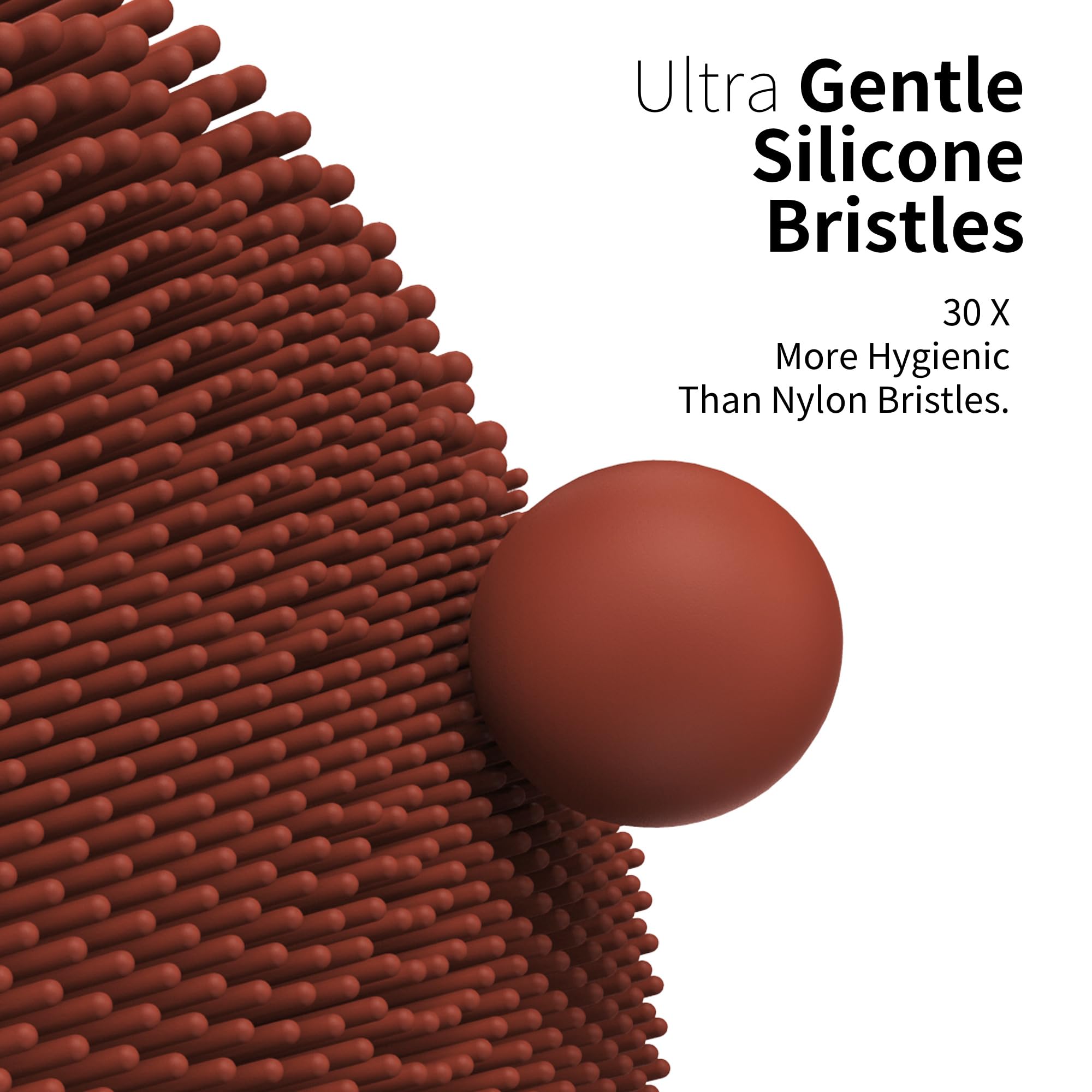 Silicone Face Scrubber, NågraCoola CLIE 2.0 Facial Cleansing Brush, Rechargeable, Waterproof Face Scrub Brush for Cleansing, Exfoliating, Massaging, Electric Facial Exfoliator for Women and Men - Oat