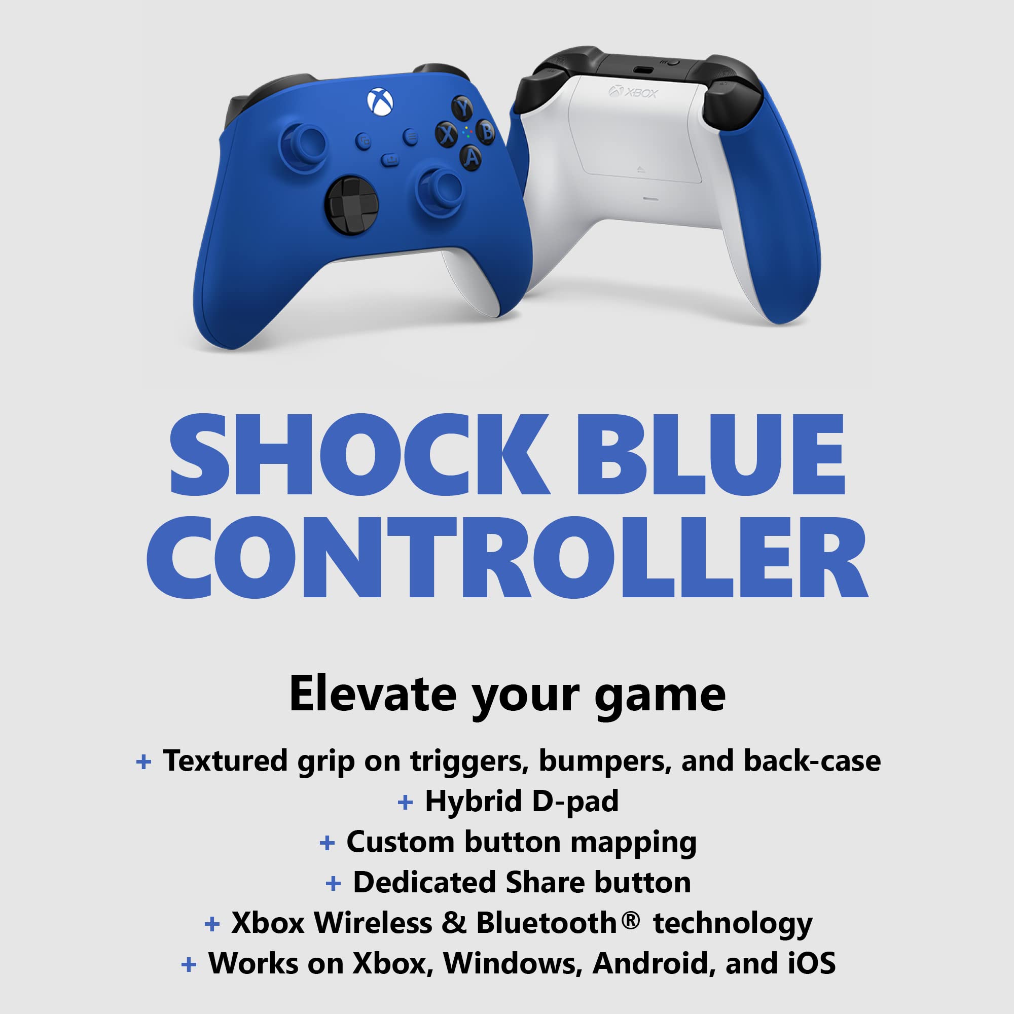 Xbox Elite Wireless Gaming Controller Series 2 – Black – Xbox Series X|S, Xbox One, Windows PC, Android, and iOS - Elite Series 2 Black Edition