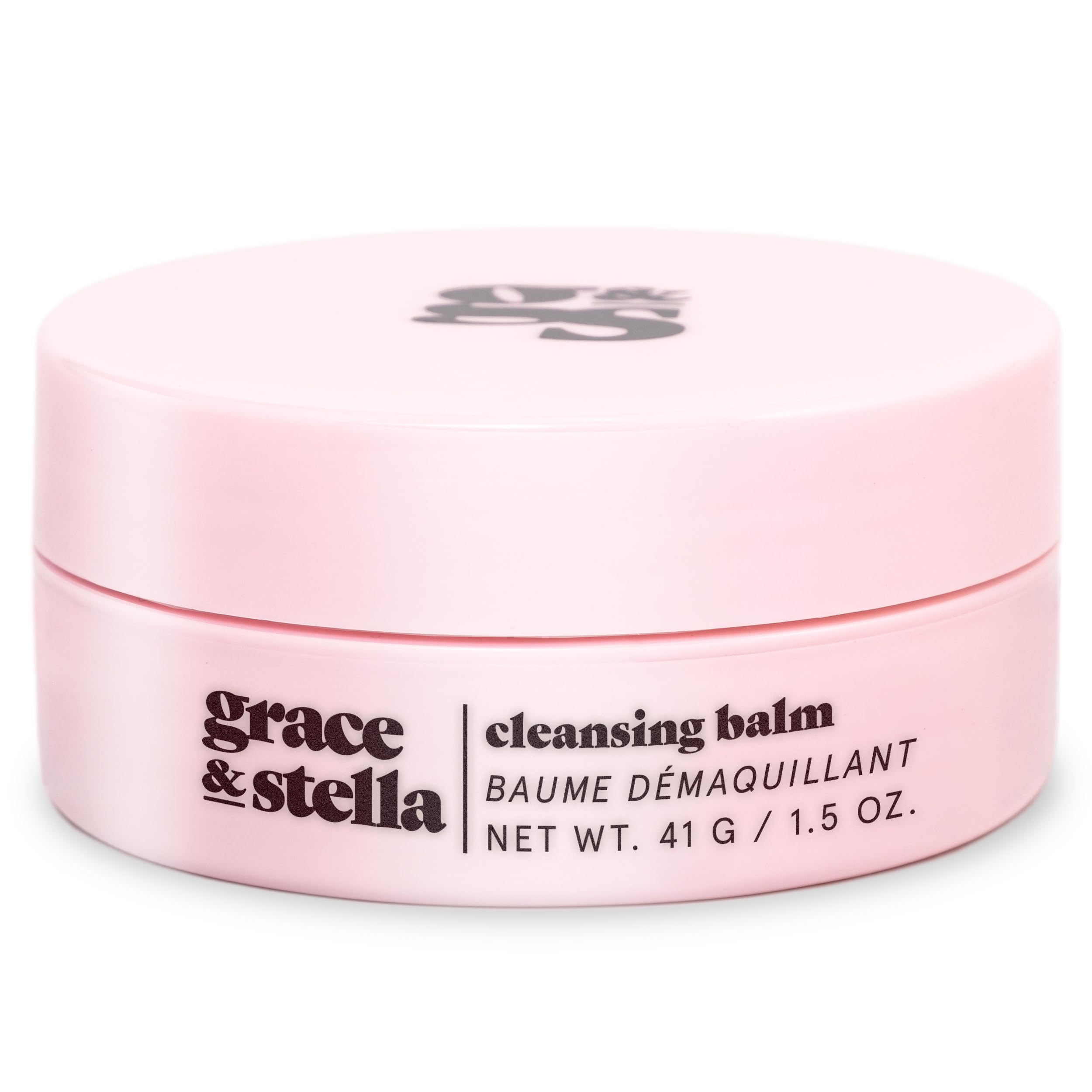 grace & stella Cleansing Balm (4.3 oz/125 ml) Makeup Cleansing Balm - Makeup Remover Balm for All Skin Types