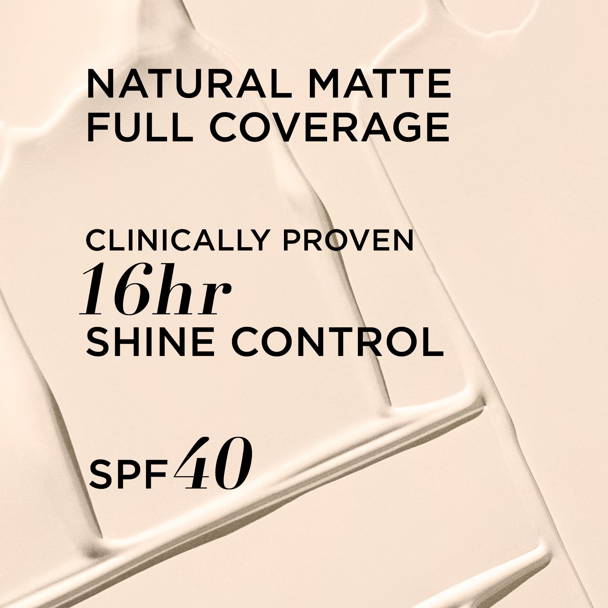 IT Cosmetics CC+ Cream Natural Matte Foundation with SPF 40 - Shine-Reducing & Long-Wear Full Coverage Foundation For Oily Skin - With Hyaluronic Acid - Fragrance Free & Non-Comedogenic - 1.08 fl oz
