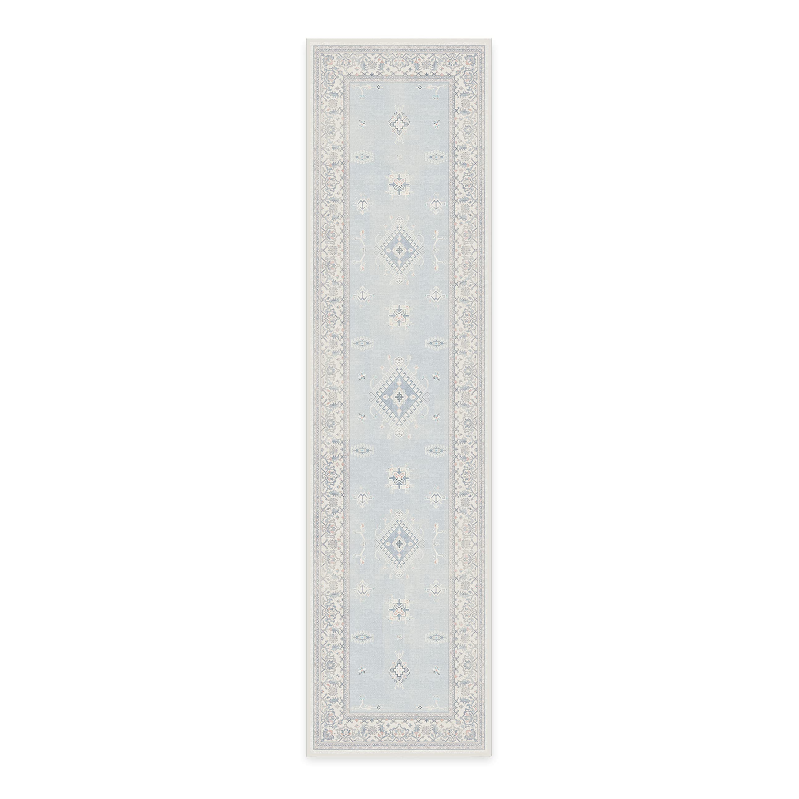 RUGGABLE – Verena Dark Wood – Machine Washable Runner Rug – Pet & Child Friendly – Stain & Water Resistant – Non-Slip – 2.5&