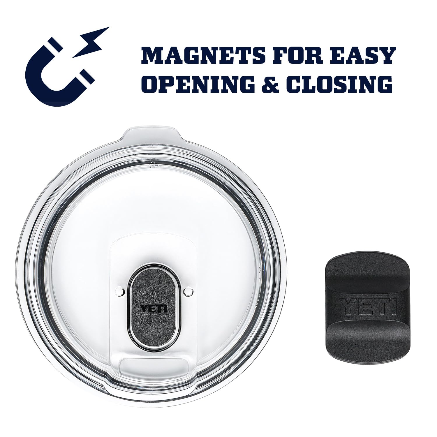 YETI Rambler 10 oz Stackable Mug, Vacuum Insulated, Stainless Steel with MagSlider Lid