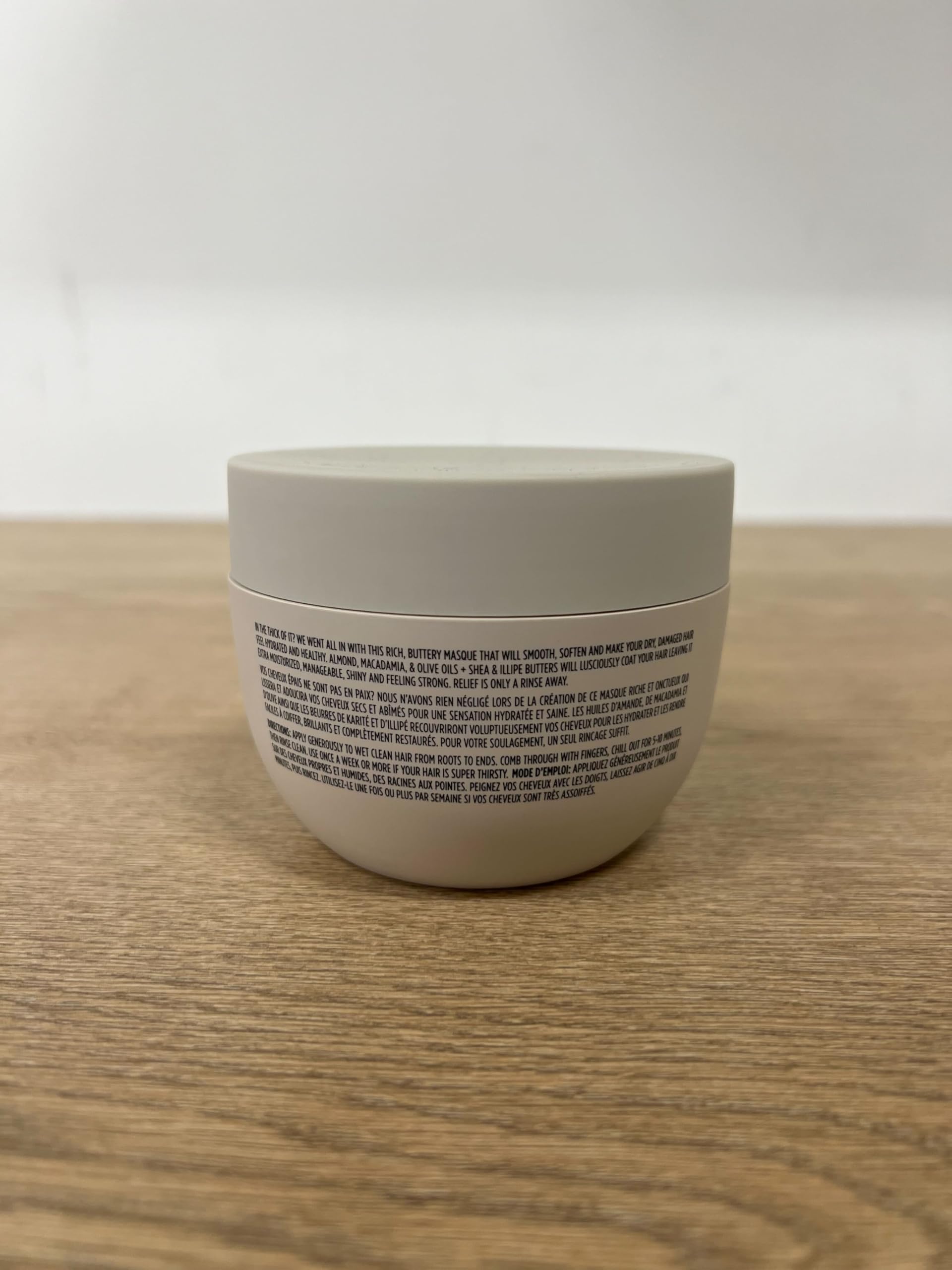 OUAI Fine to Medium Hair Treatment Masque - Hair Mask for Hair Repair, Hydration and Shine - With Shea Butter, Keratin and Panthenol - Paraben, Phthalate and Sulfate Free Hair Care (8 Fl Oz)