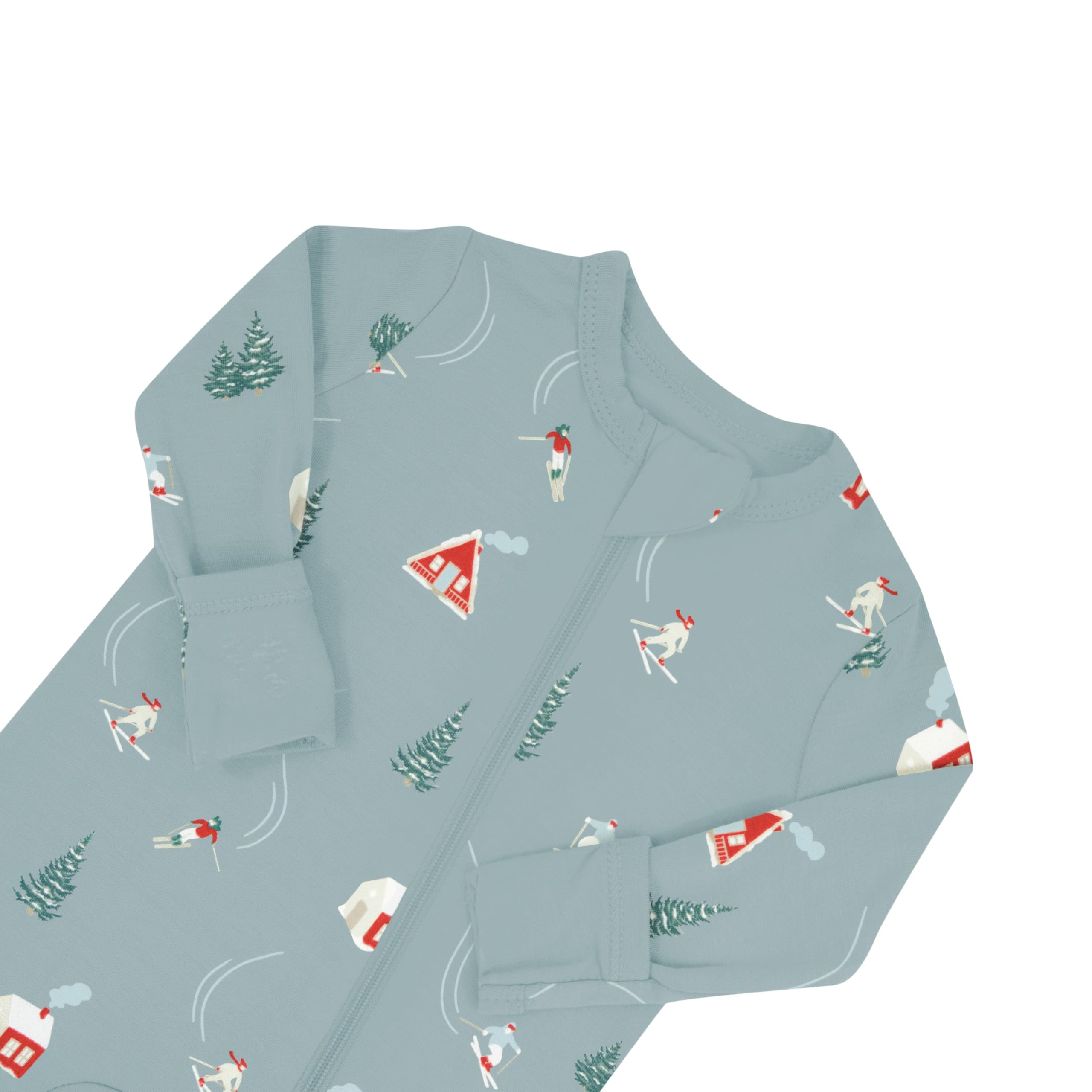 KYTE BABY Zippered Rompers, Unisex, Rayon Made from Bamboo (0-24 Months