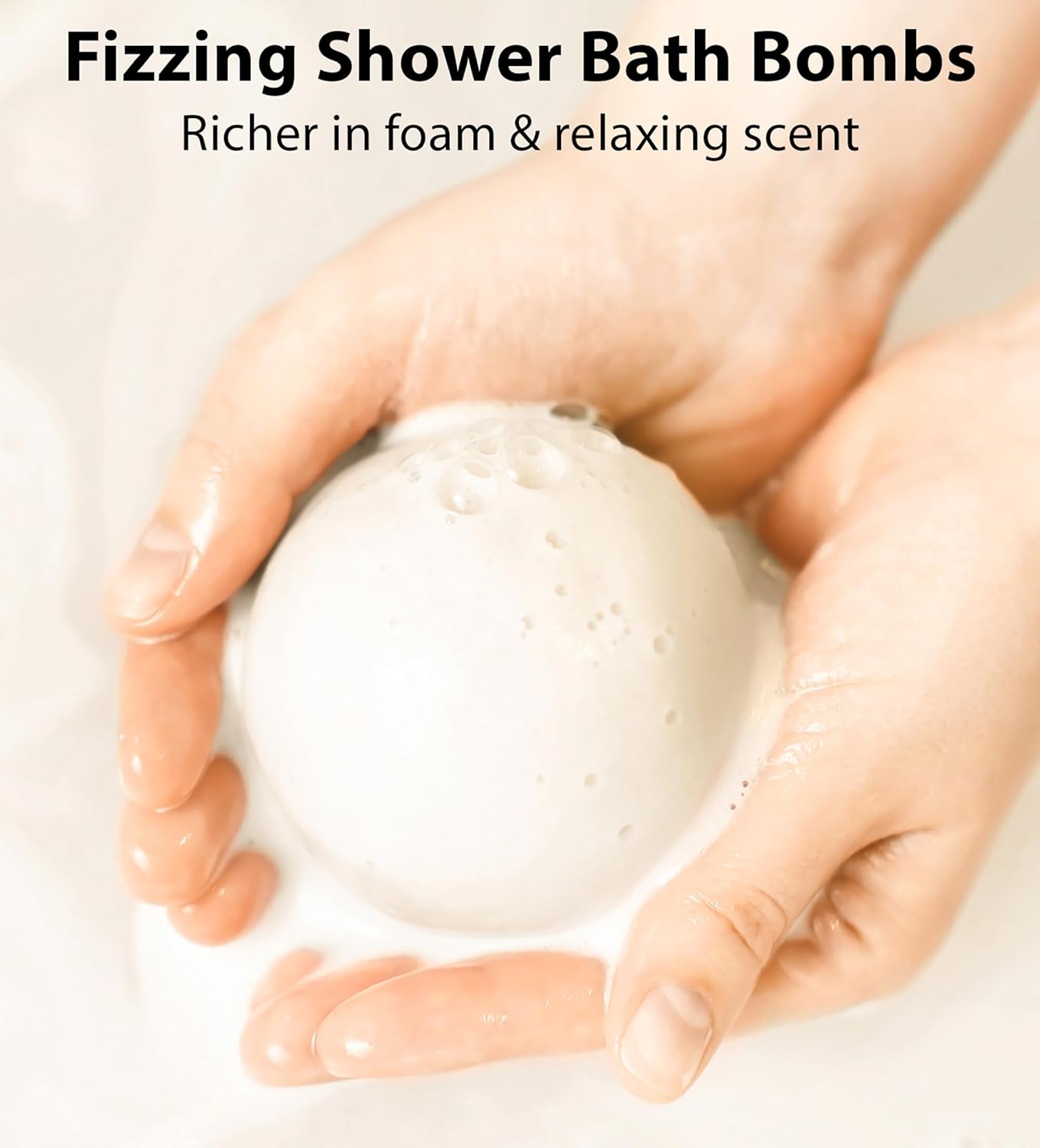 Magnesium Bath Bombs - Post Workout Recovery Sore Muscles Tension - Epsom Salt - Luxury Bubble Bath Spa - Essential Oil Infused Bath Bombs Vanilla Cinnamon Orange Perfect Stocking Stuffers Gift