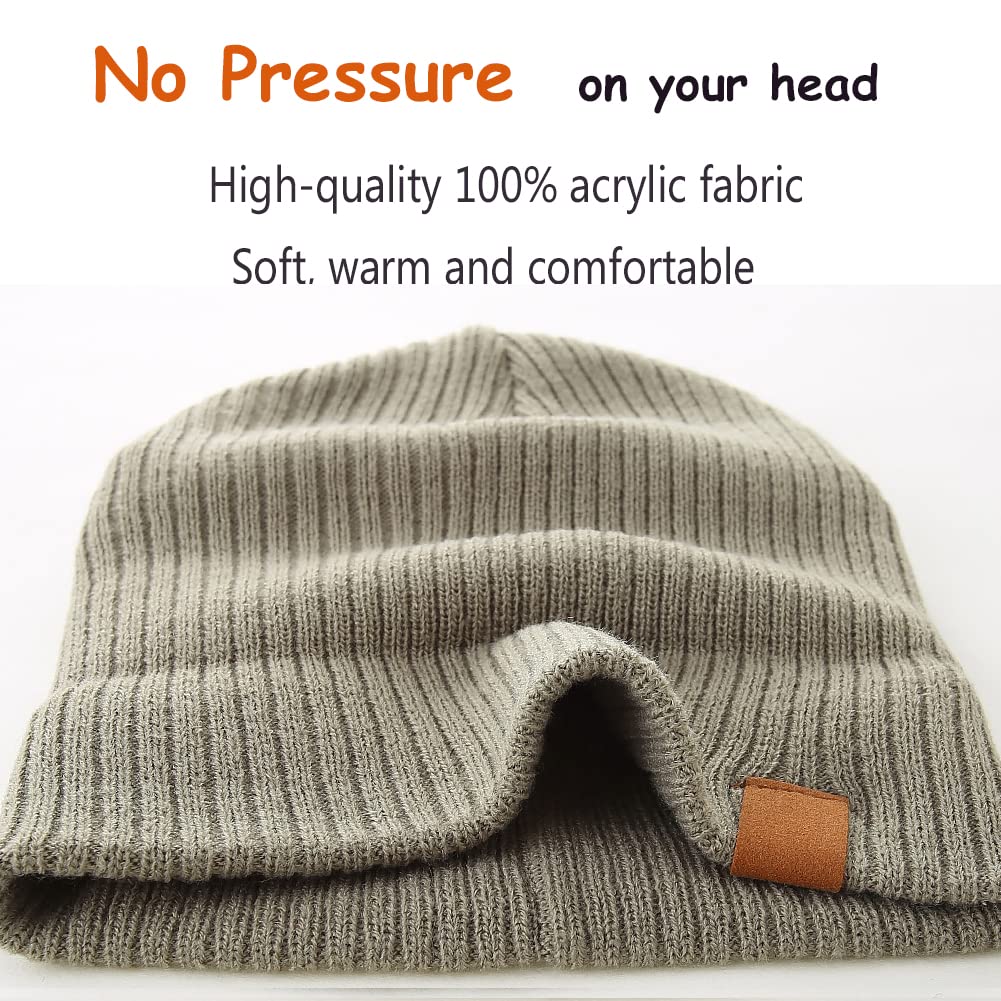 LMLALML Beanie for Toddler Boys Elegant Baby Beanie Knit Winter Hat for Kids