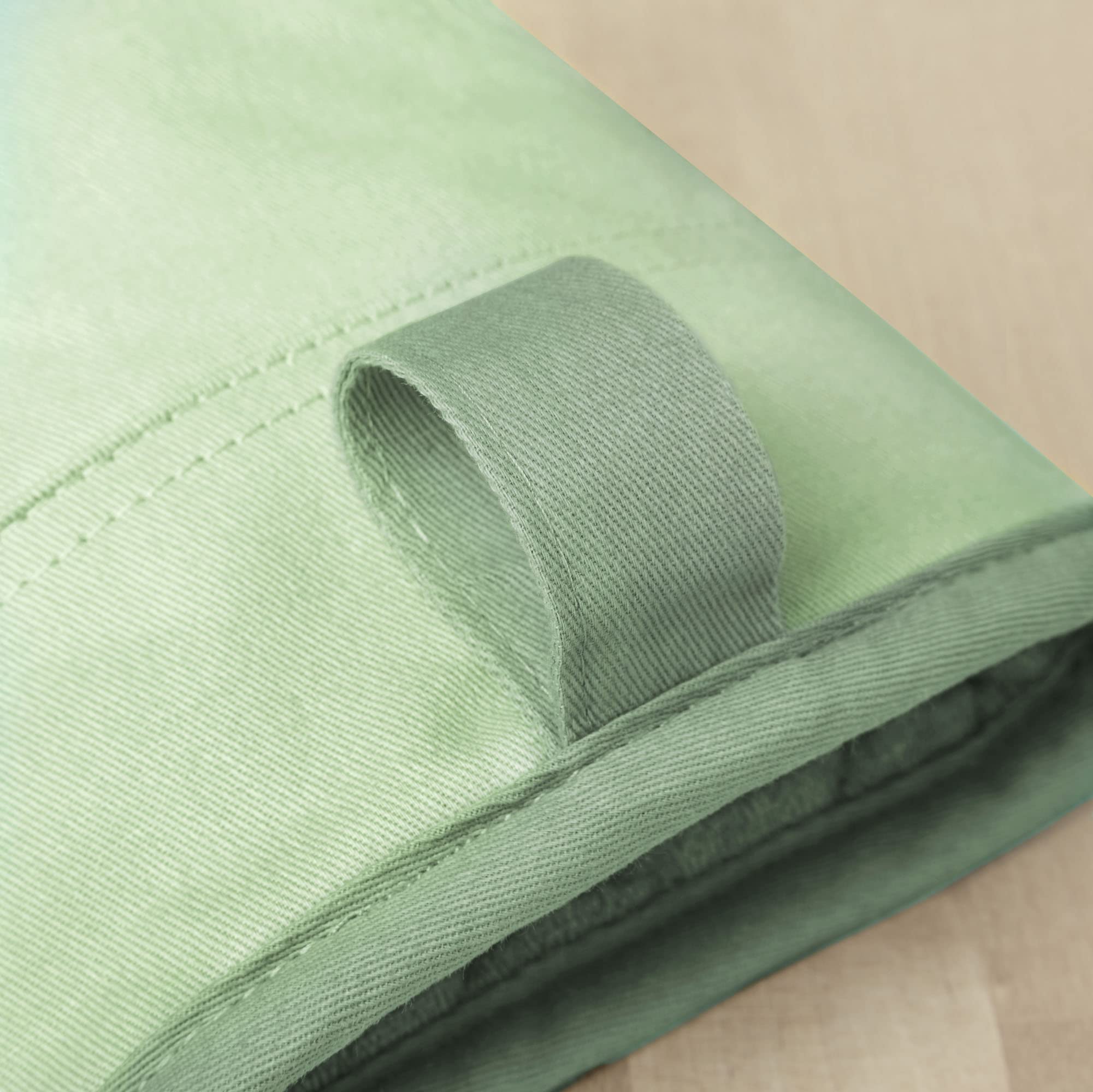 KitchenAid Beacon Two-Tone Non-Slip Mini Oven Mitt Set, Milkshake/Beige, 5.5"x8", 2 Piece