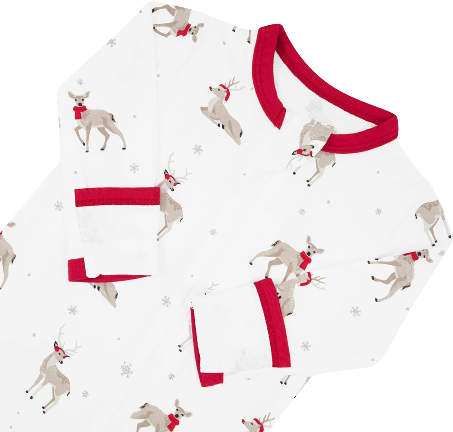 KYTE BABY Unisex Zipper Closure Footies, Rayon Made From Bamboo, 0-24 Months