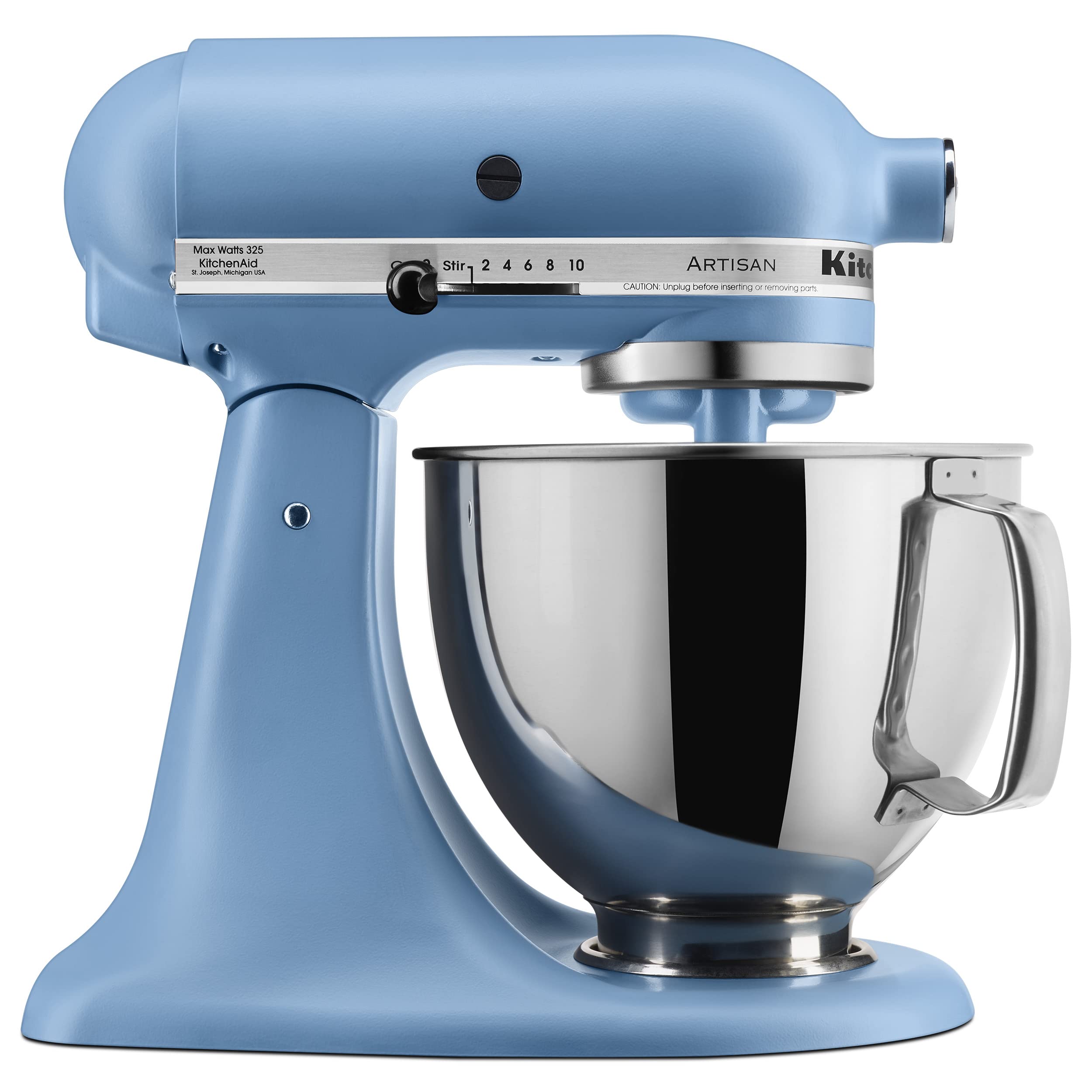 KitchenAid Artisan Series 5-Quart Tilt-Head Stand Mixer, Almond Cream, KSM150PSAC