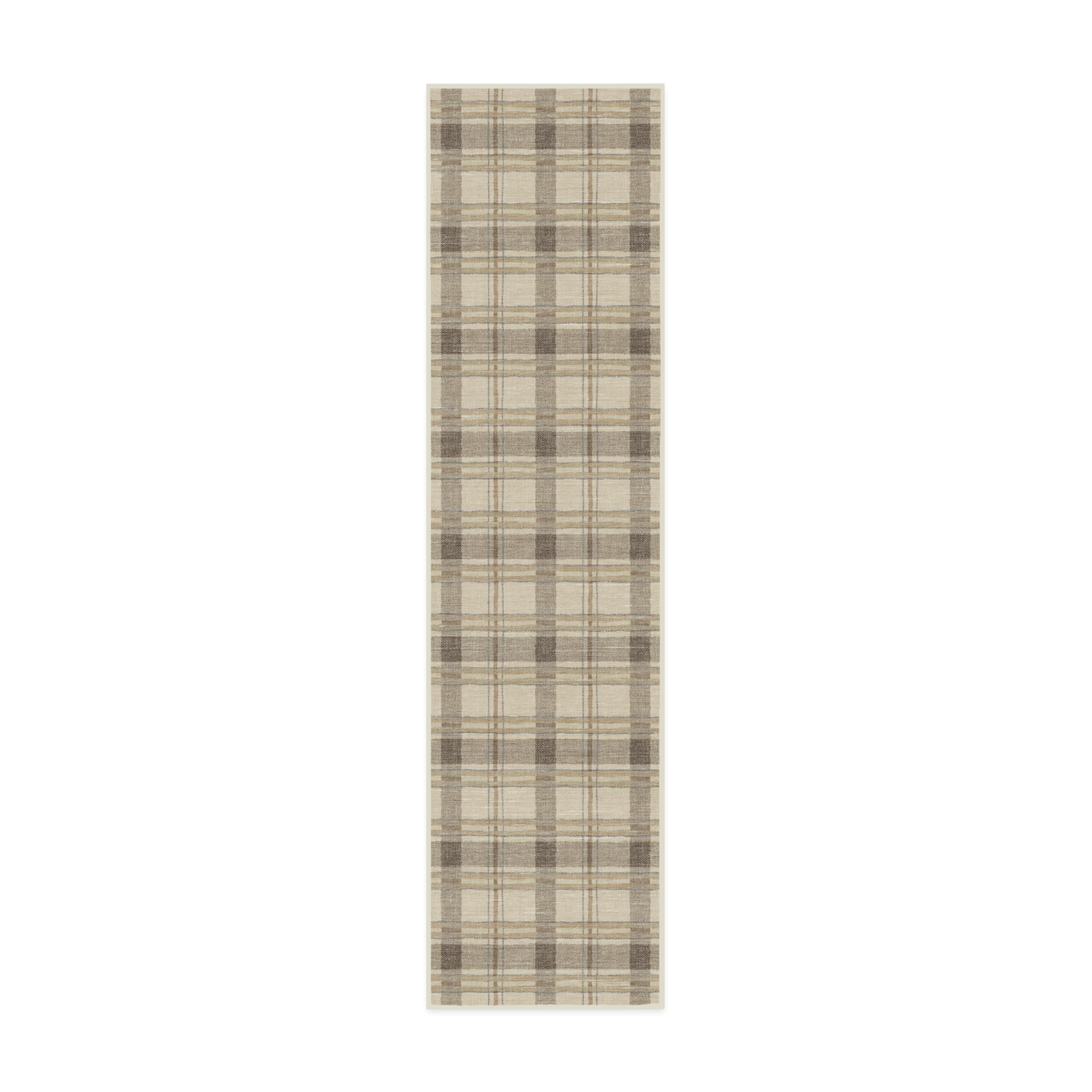 RUGGABLE Winter Plaid Washable Rug - Perfect Holiday Area Rug for Living Room Bedroom Kitchen - Pet & Child Friendly - Stain & Water Resistant - Dress Stewart Tartan Plaid 3&