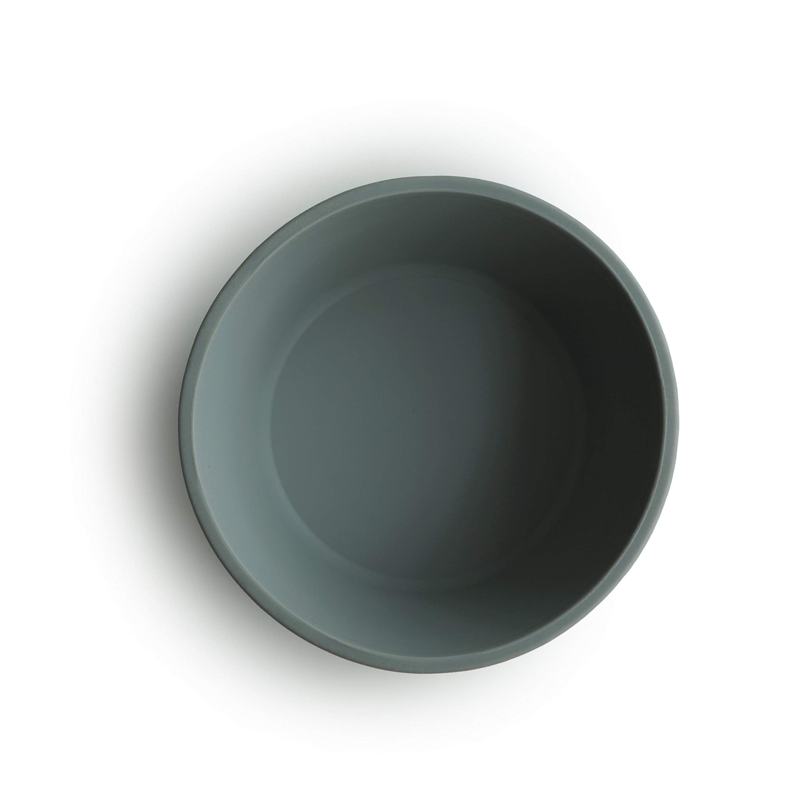 mushie Silicone Suction Bowl | BPA-Free Non-Slip Design (Ivory)