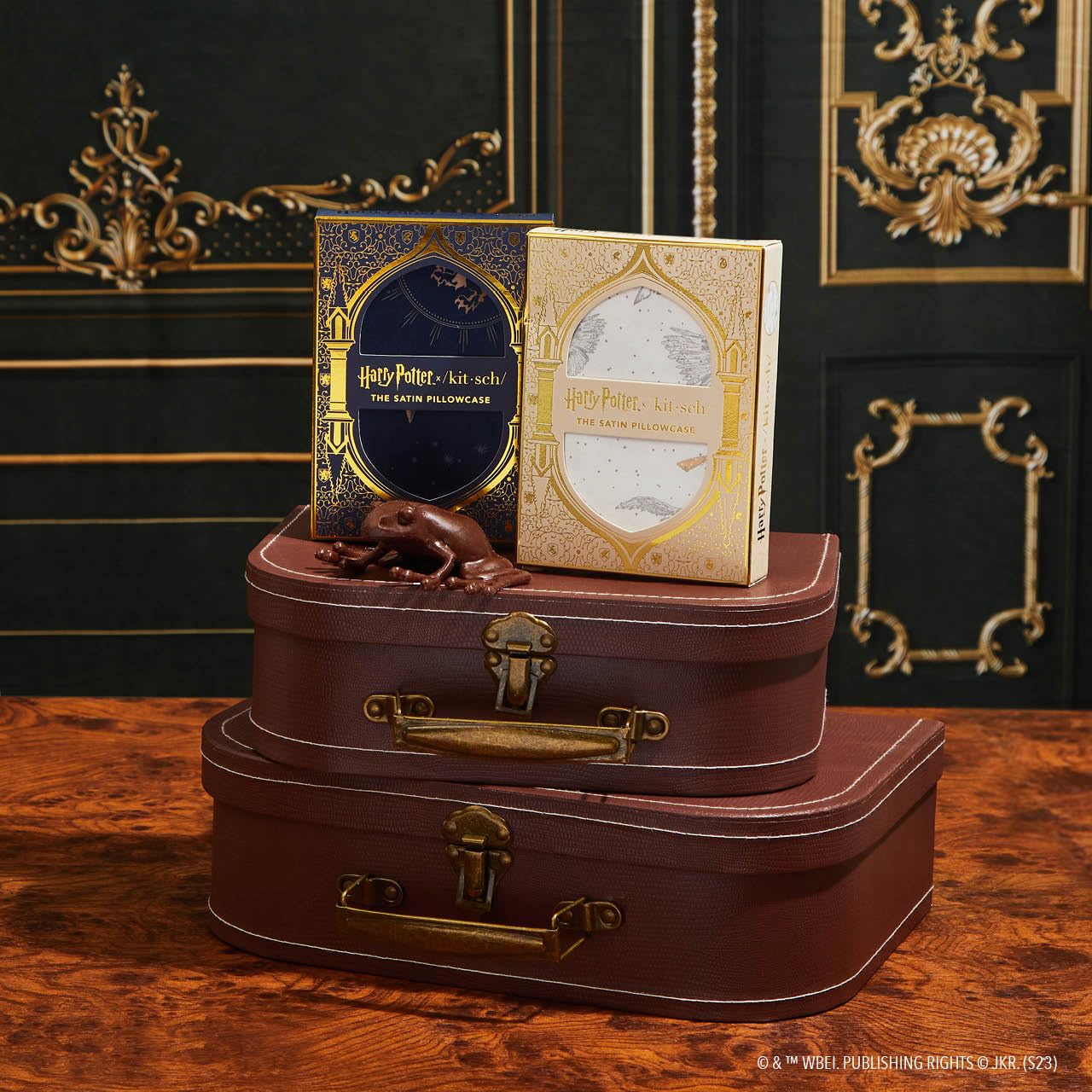 Kitsch Satin Pillowcase with Zipper for Hair & Skin, Softer Than Silk Pillow Cases Queen, Smooth Pillow Covers, Machine Washable, Wrinkle-Free, Cooling Satin Pillow Cases Standard Size 19"x26", Ivory