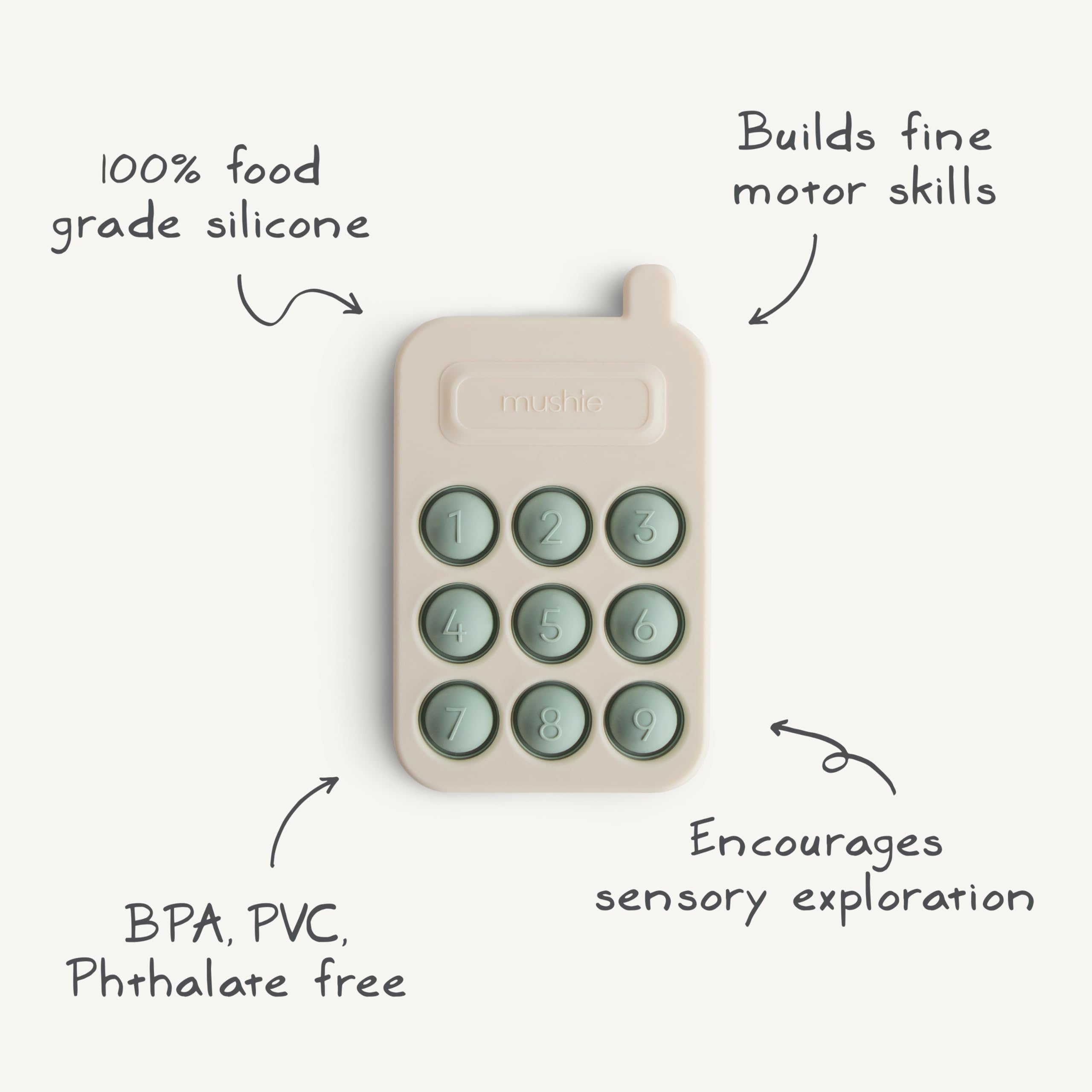 mushie Paint Palette Press Toy