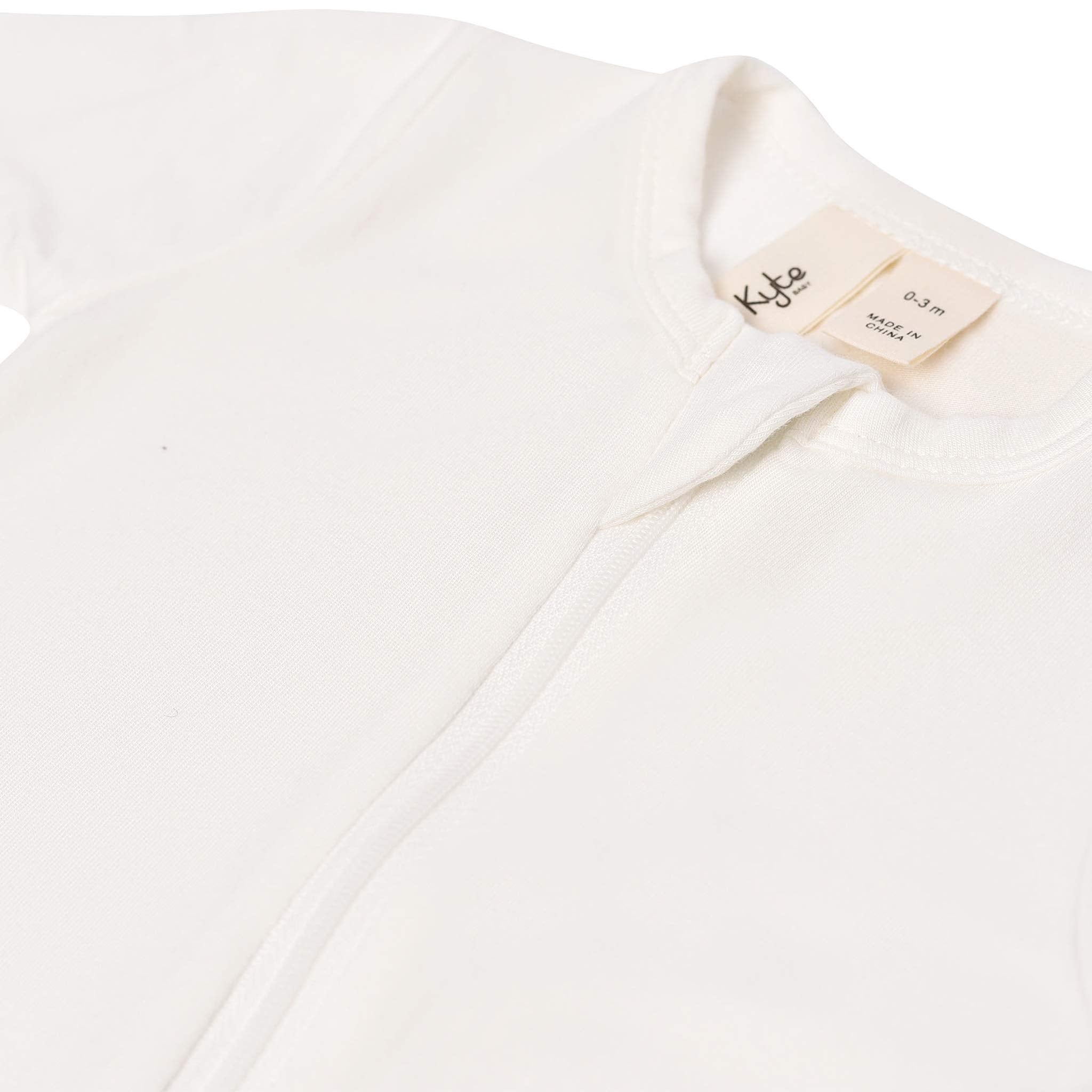 KYTE BABY Unisex Zipper Closure Footies, Rayon Made From Bamboo, 0-24 Months