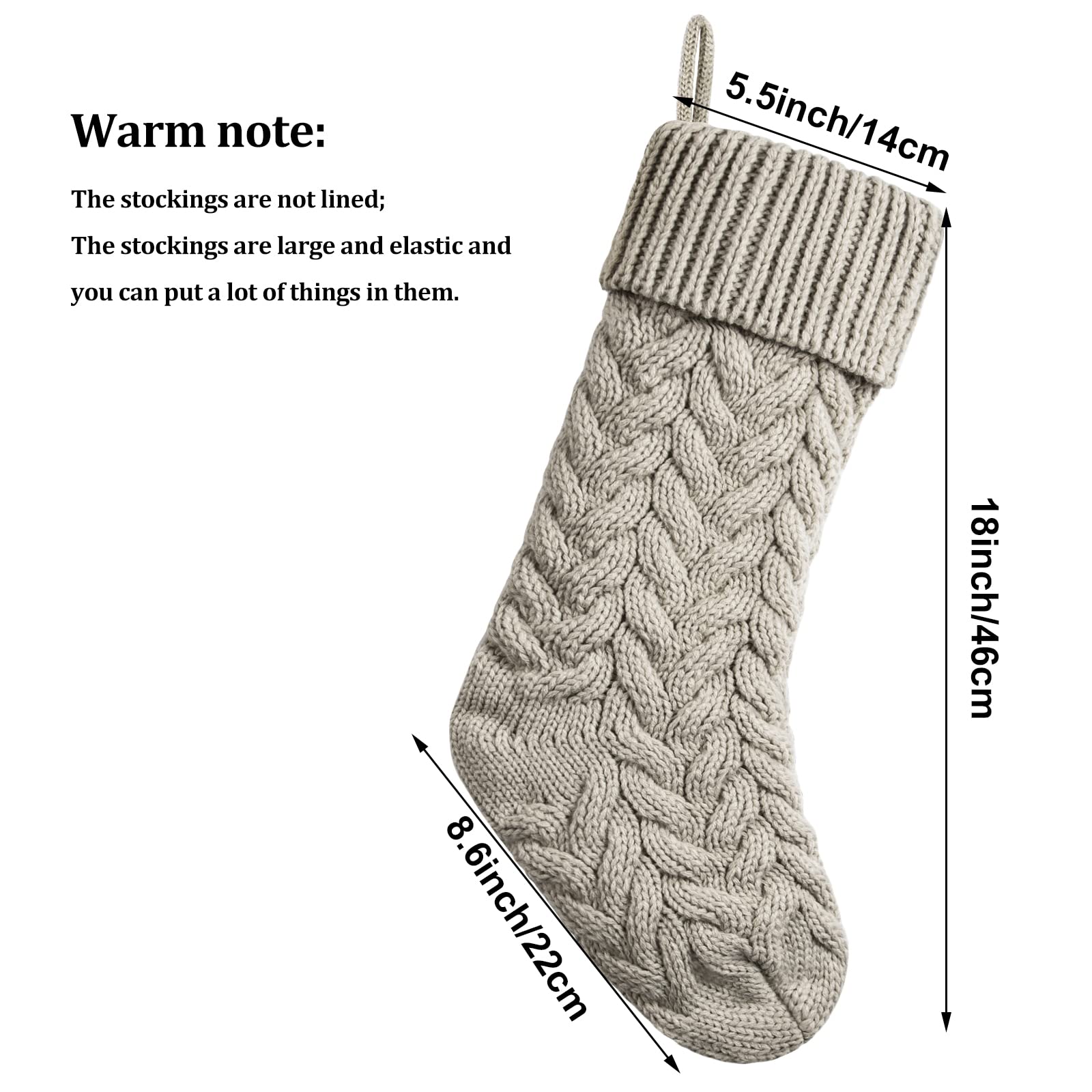 Knit Christmas Stockings Xmas