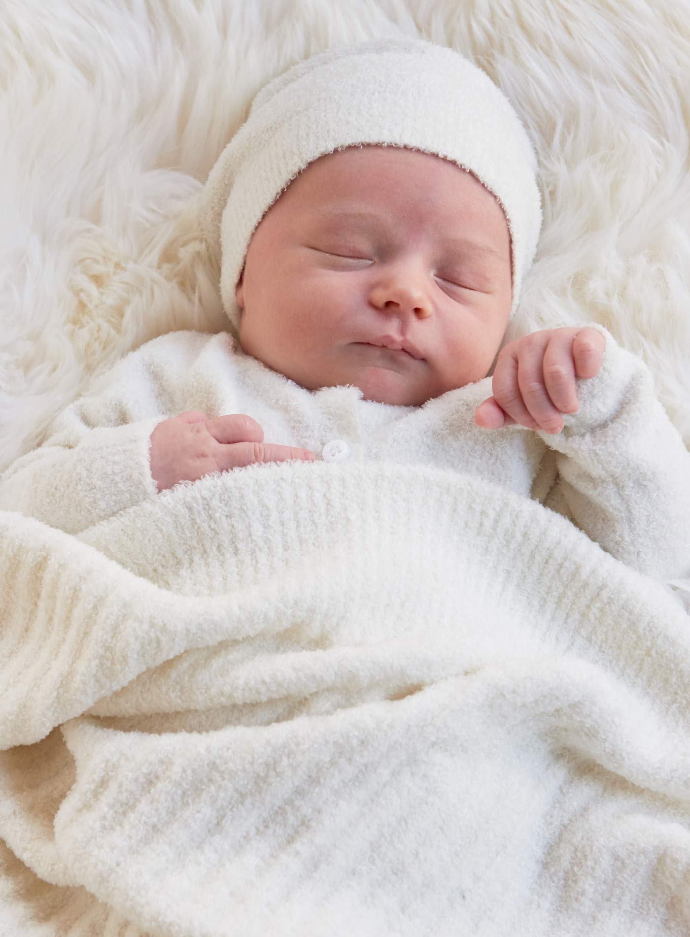 Barefoot Dreams Bamboo Chic LITE Infant Beanie