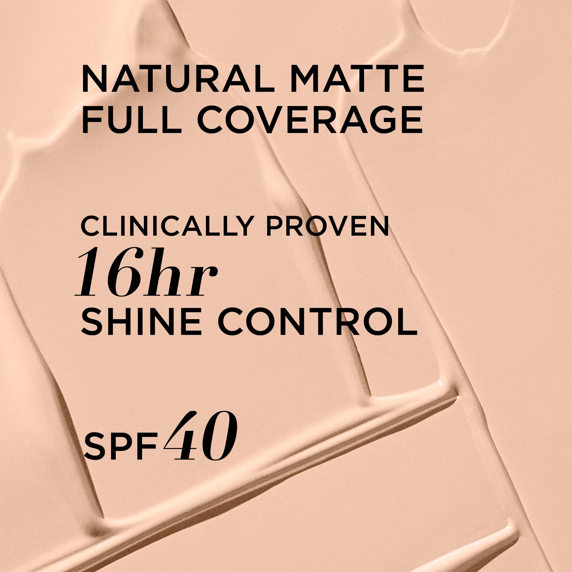 IT Cosmetics CC+ Cream Natural Matte Foundation with SPF 40 - Shine-Reducing & Long-Wear Full Coverage Foundation For Oily Skin - With Hyaluronic Acid - Fragrance Free & Non-Comedogenic - 1.08 fl oz