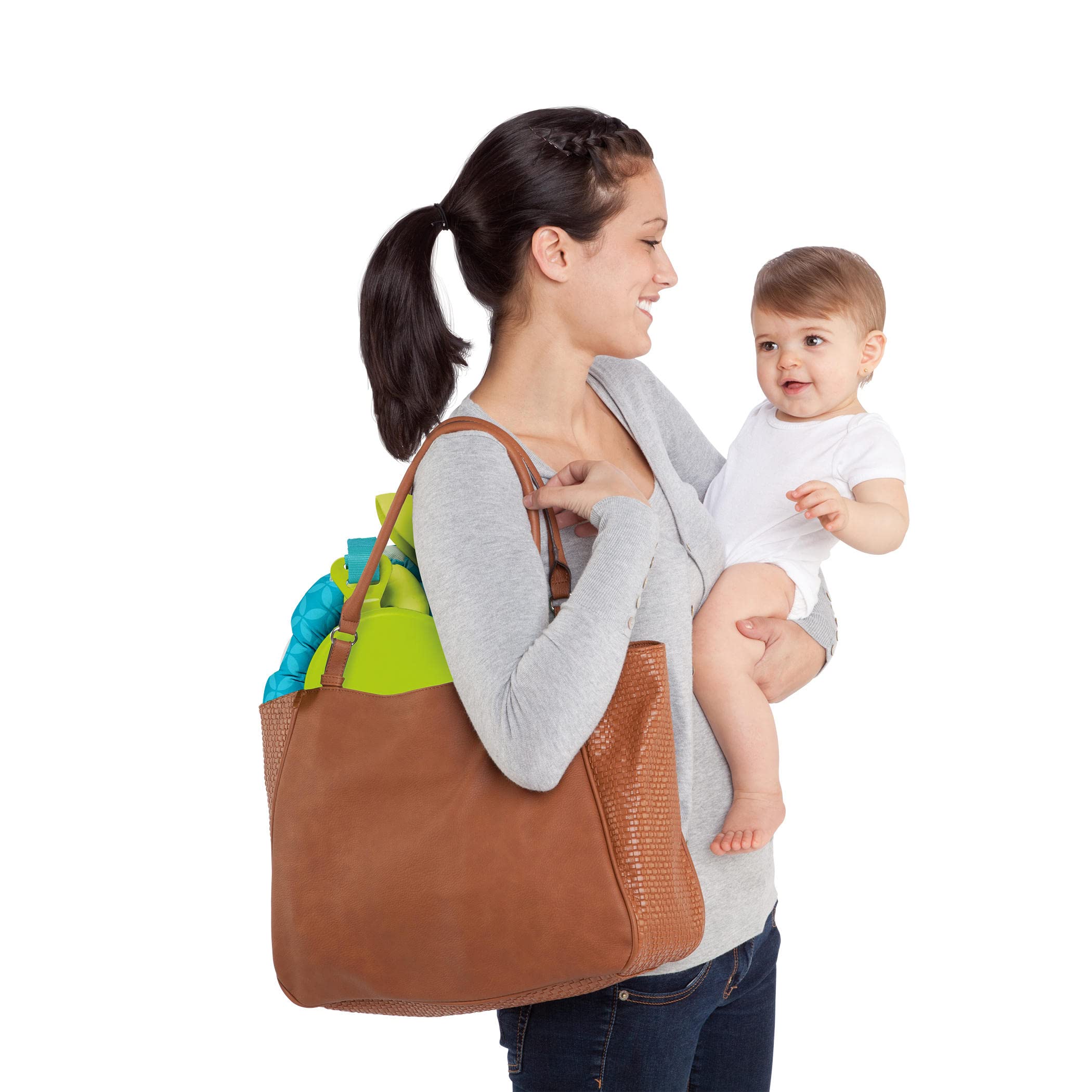 Bright Starts Playful Parade Door Jumper for Baby with Adjustable Strap, 6 Months and Up, Max Weight 26 lbs