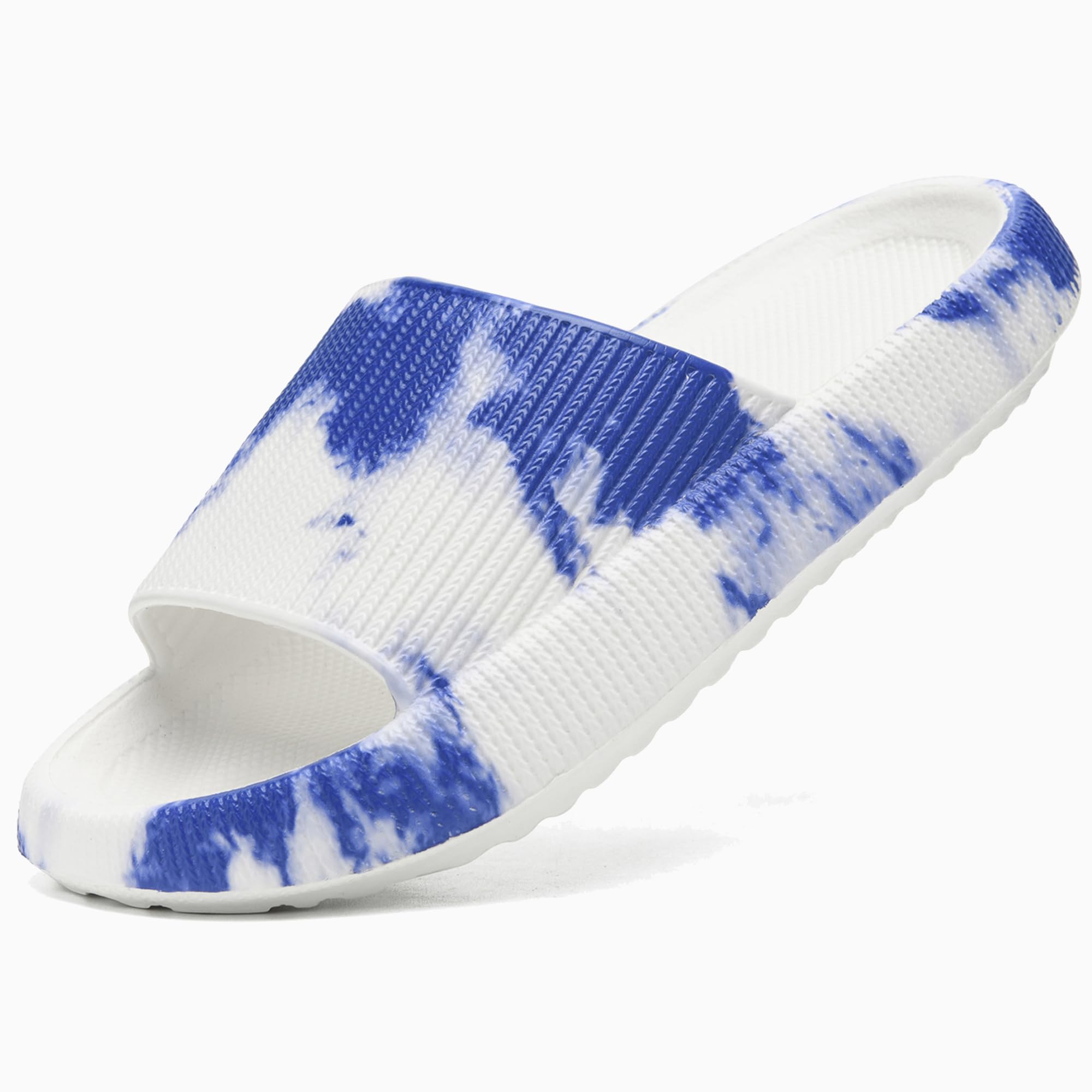 rosyclo Cloud Slippers for Women and Men, Pillow House Slippers Shower Shoes Indoor Slides Bathroom Sandals, Ultimate Comfort, Lightweight, Thick Sole, Non-Slip, Easy to Clean