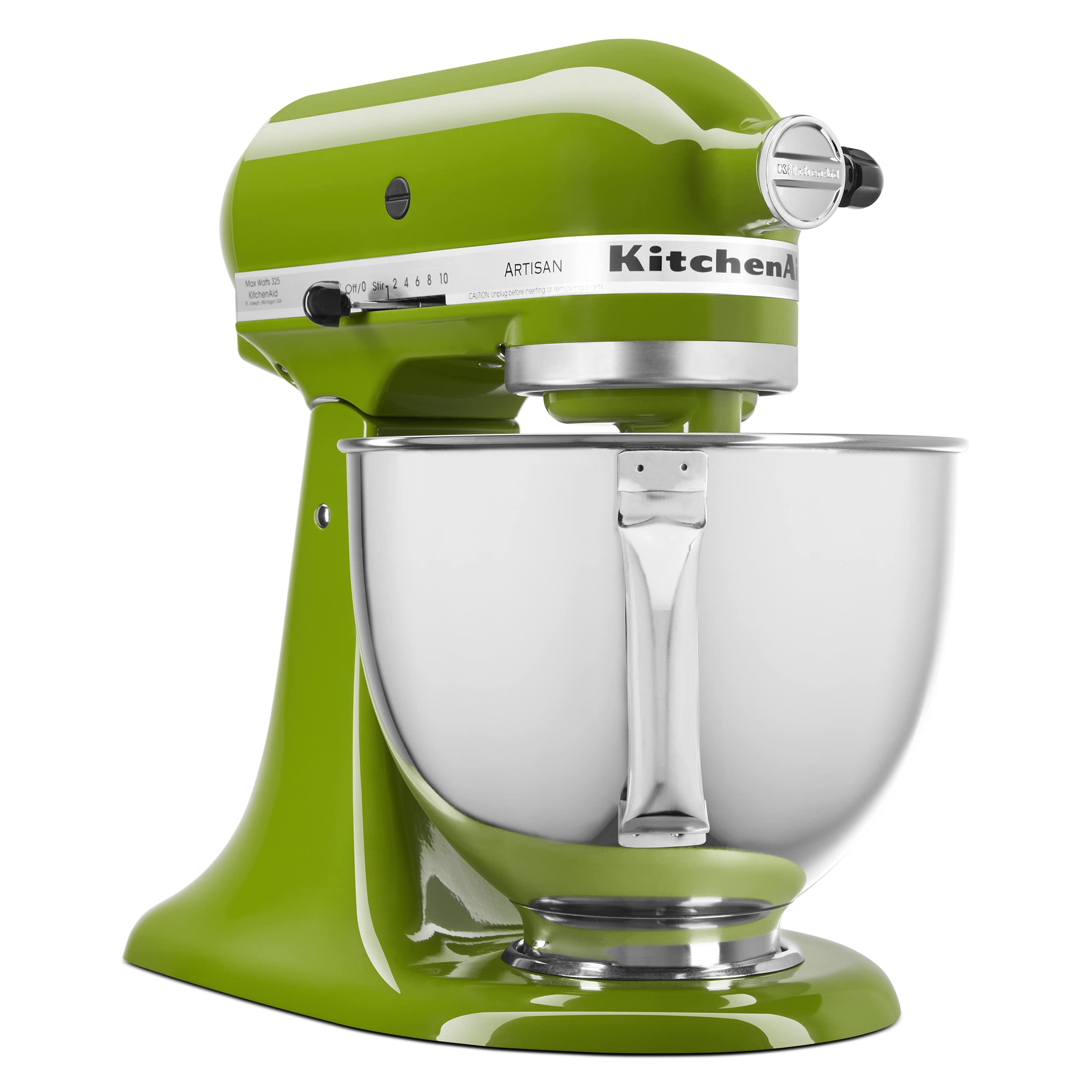 KitchenAid Artisan Series 5-Quart Tilt-Head Stand Mixer, Almond Cream, KSM150PSAC
