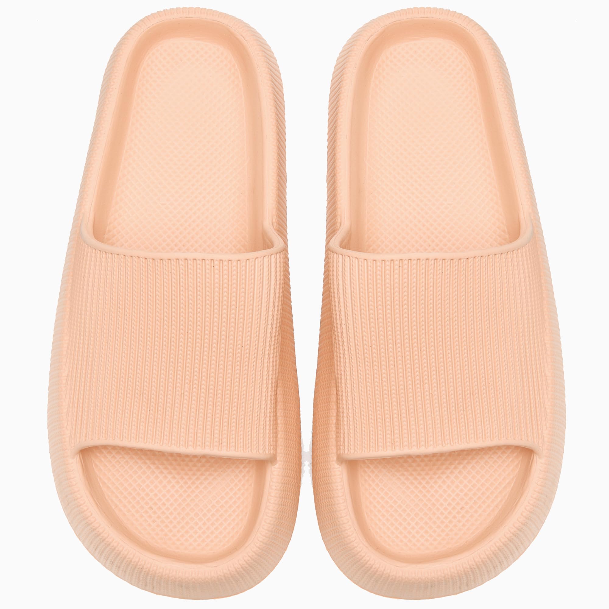 rosyclo Cloud Slippers for Women and Men, Pillow House Slippers Shower Shoes Indoor Slides Bathroom Sandals, Ultimate Comfort, Lightweight, Thick Sole, Non-Slip, Easy to Clean