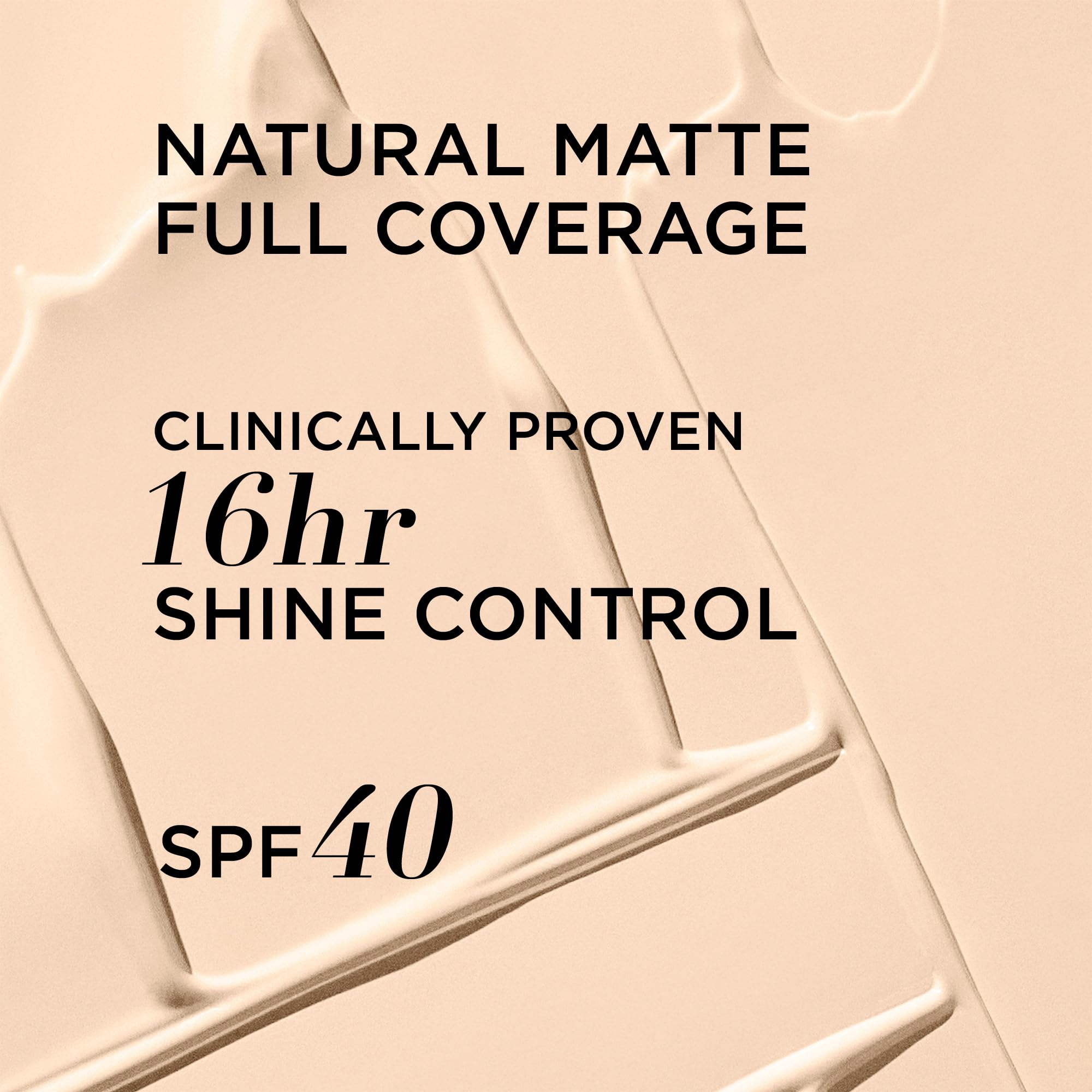 IT Cosmetics CC+ Cream Natural Matte Foundation with SPF 40 - Shine-Reducing & Long-Wear Full Coverage Foundation For Oily Skin - With Hyaluronic Acid - Fragrance Free & Non-Comedogenic - 1.08 fl oz