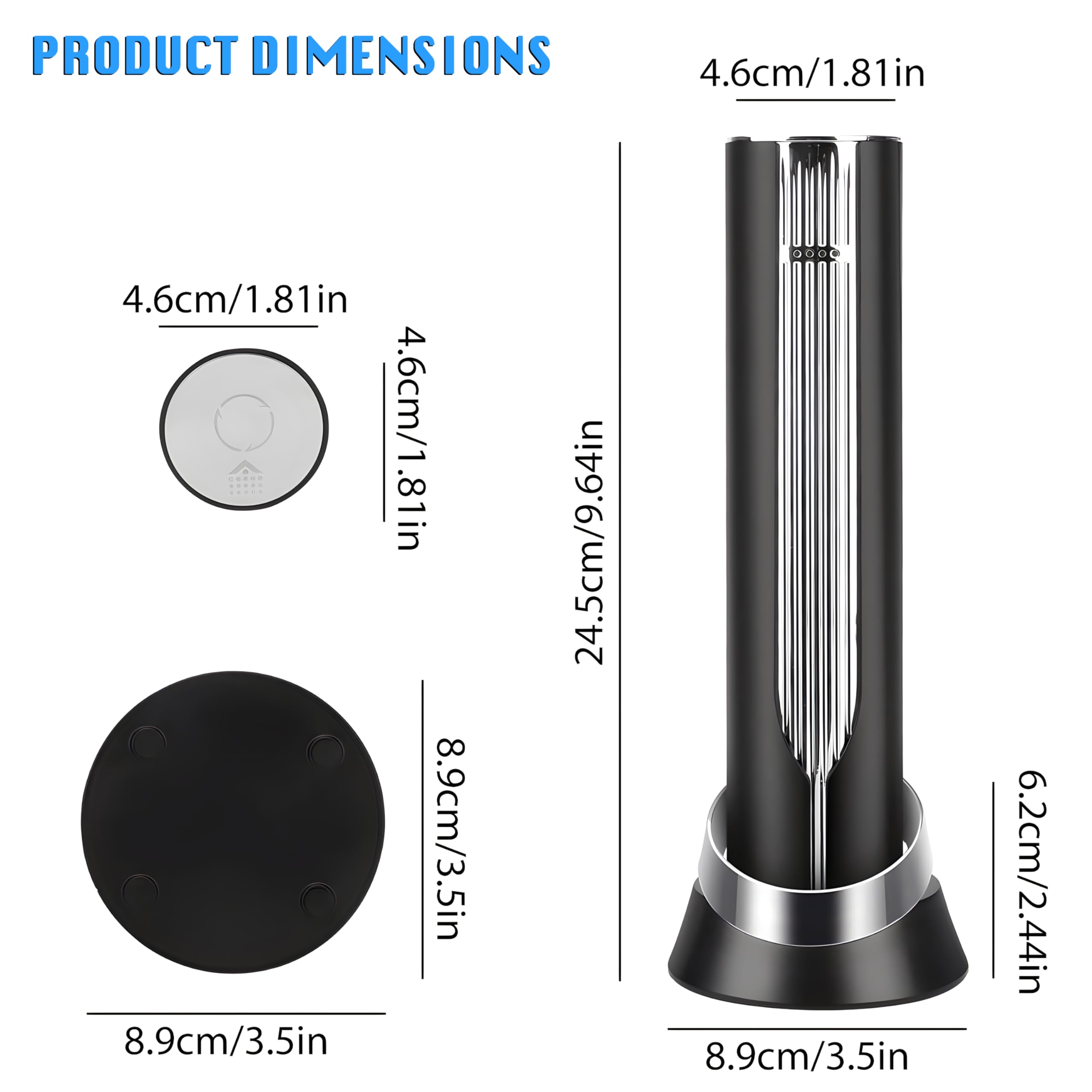 LINKSTYLE OPENERO Electric Wine Bottle Opener, Luxury Automatic Wine Corkscrew with Foil Cutter and Charging Base, Premium Metals with Elegant Gift Box, Home Bar Accessories for Wine Lovers, Gold