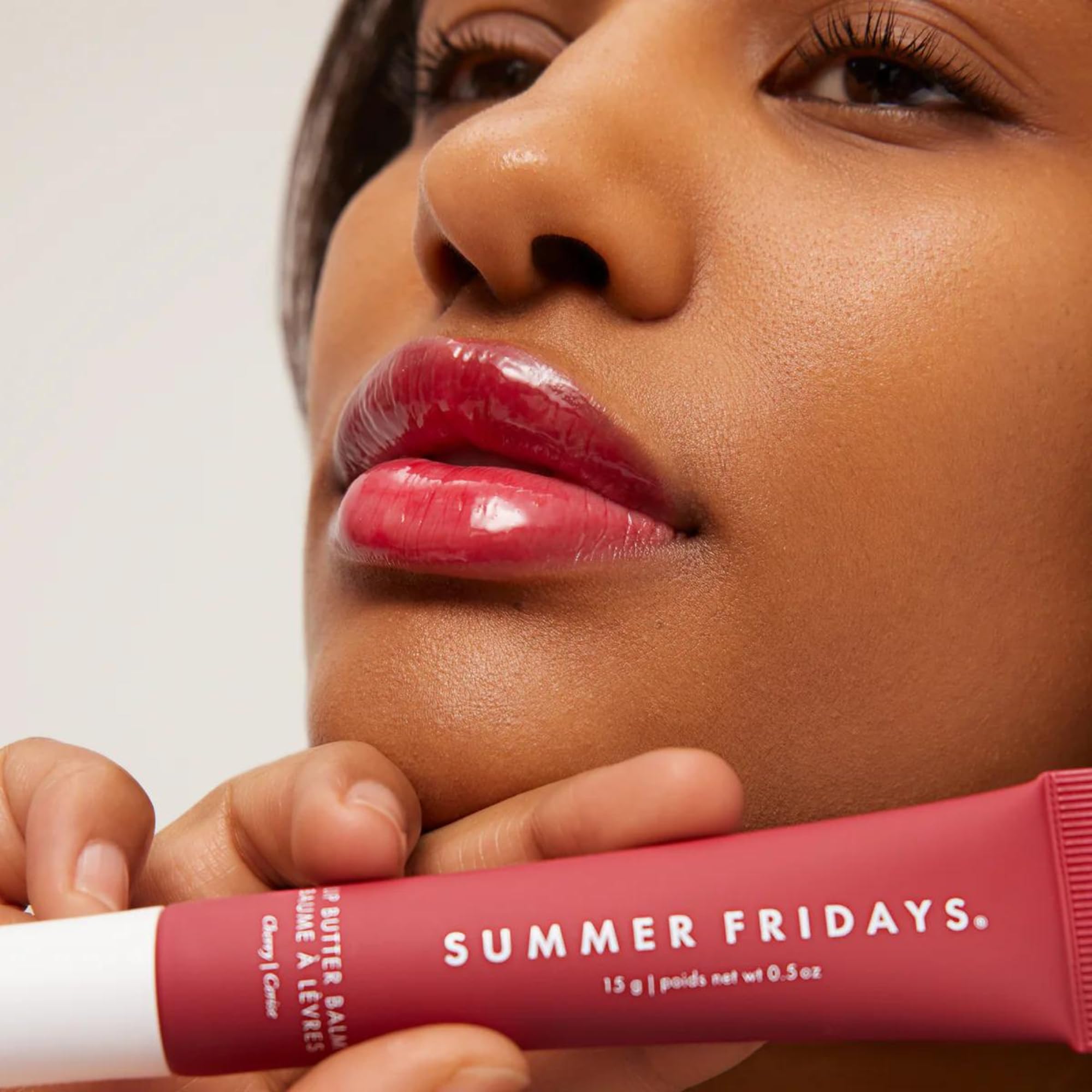 Summer Fridays Lip Butter Balm - Conditioning Lip Mask and Lip Balm for Instant Moisture, Shine and Hydration - Sheer-Tinted, Soothing Lip Care - Vanilla Beige (.5 Oz)