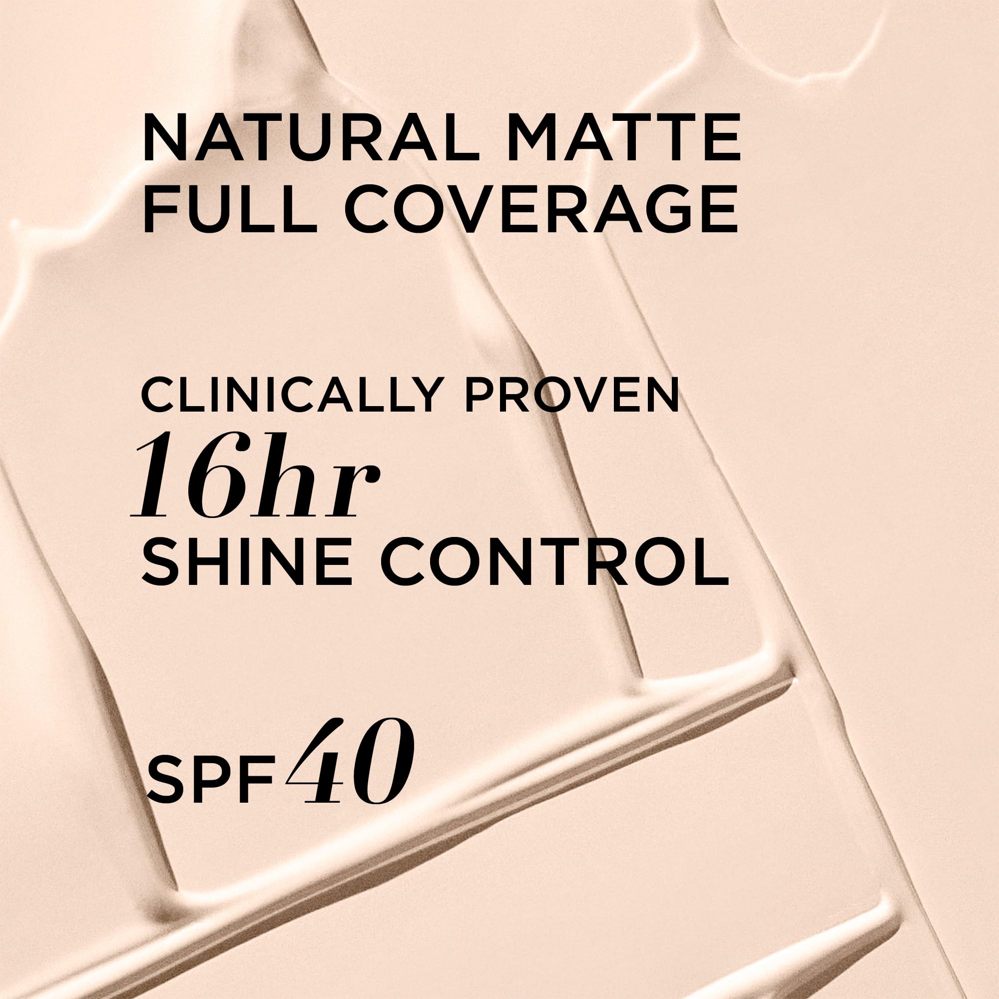 IT Cosmetics CC+ Cream Natural Matte Foundation with SPF 40 - Shine-Reducing & Long-Wear Full Coverage Foundation For Oily Skin - With Hyaluronic Acid - Fragrance Free & Non-Comedogenic - 1.08 fl oz