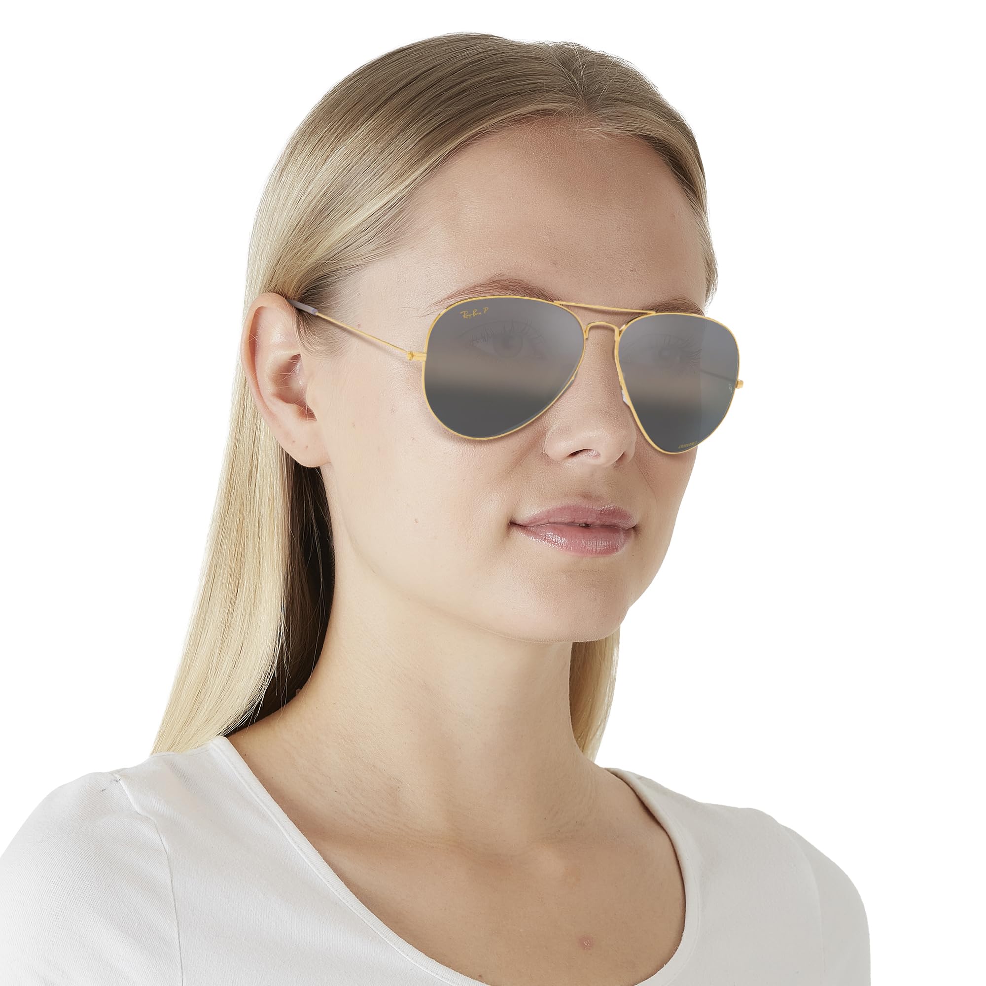 Ray-Ban RB3025 Classic Polarized Aviator Sunglasses