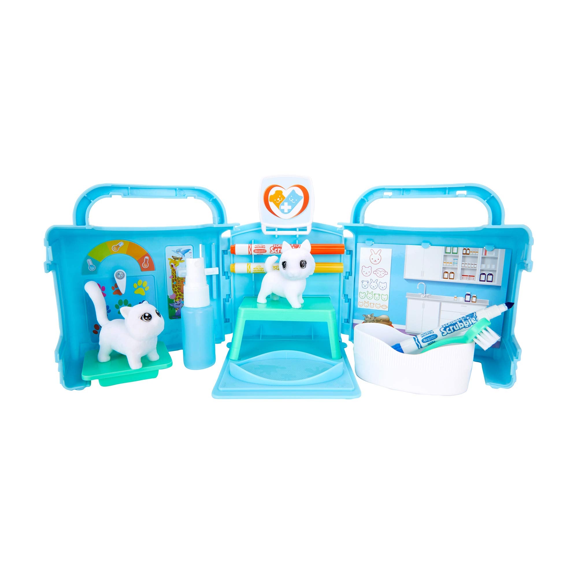 Crayola Scribble Scrubbie Peculiar Pets Tub Playset, Creative Toys