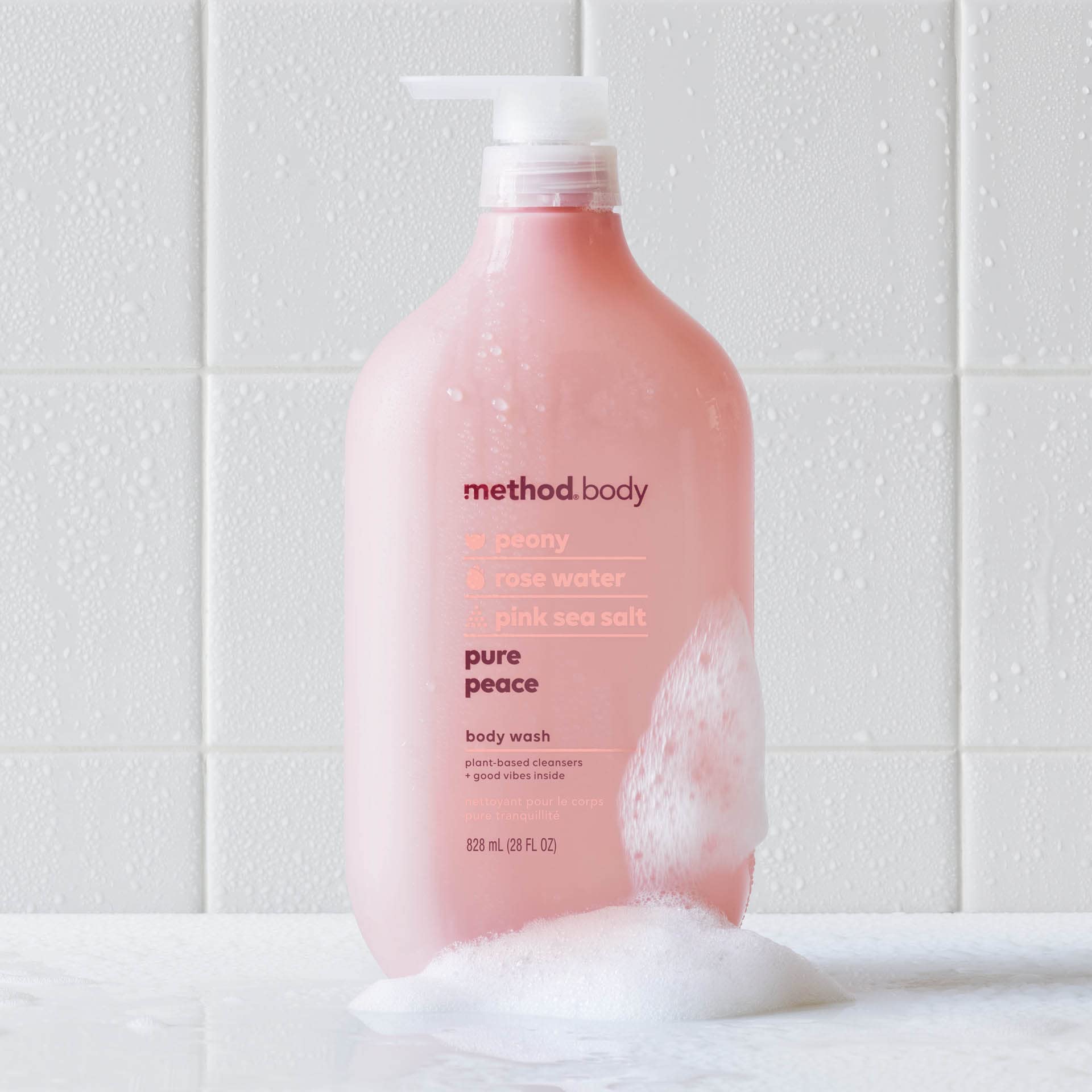 Method Men Body Wash, Glacier + Granite, Paraben and Phthalate Free, 28 FL Oz (Pack of 1)