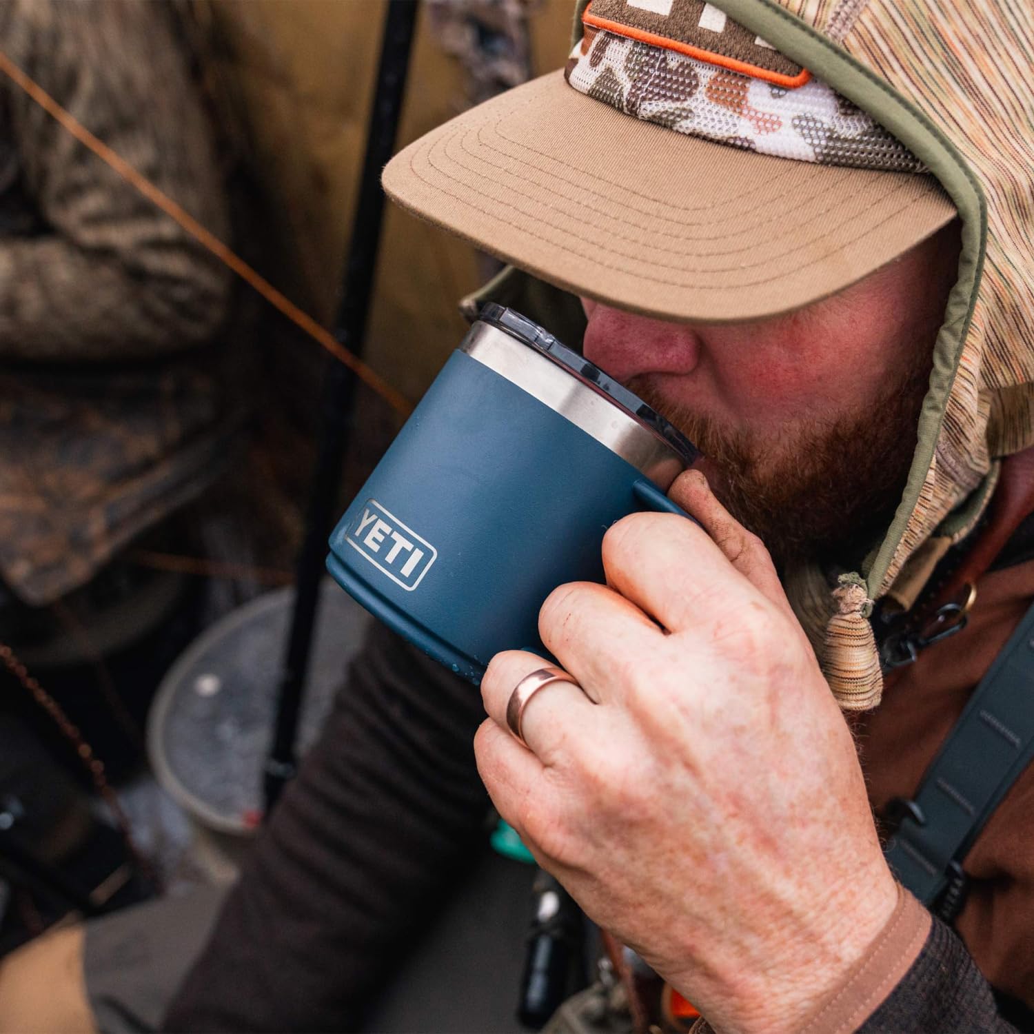 YETI Rambler 10 oz Stackable Mug, Vacuum Insulated, Stainless Steel with MagSlider Lid