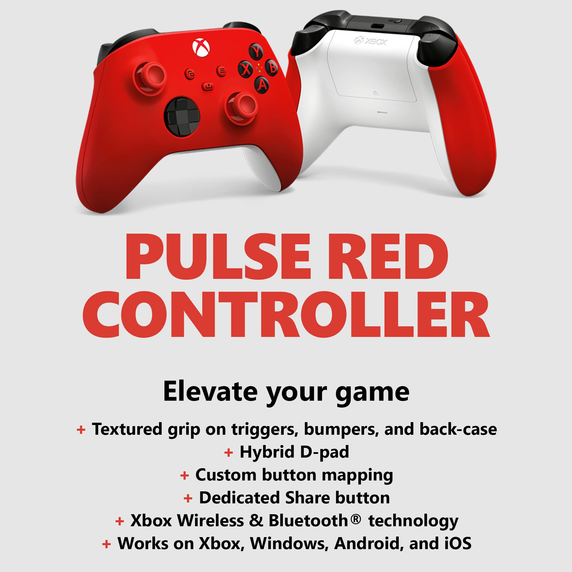 Xbox Elite Wireless Gaming Controller Series 2 – Black – Xbox Series X|S, Xbox One, Windows PC, Android, and iOS - Elite Series 2 Black Edition
